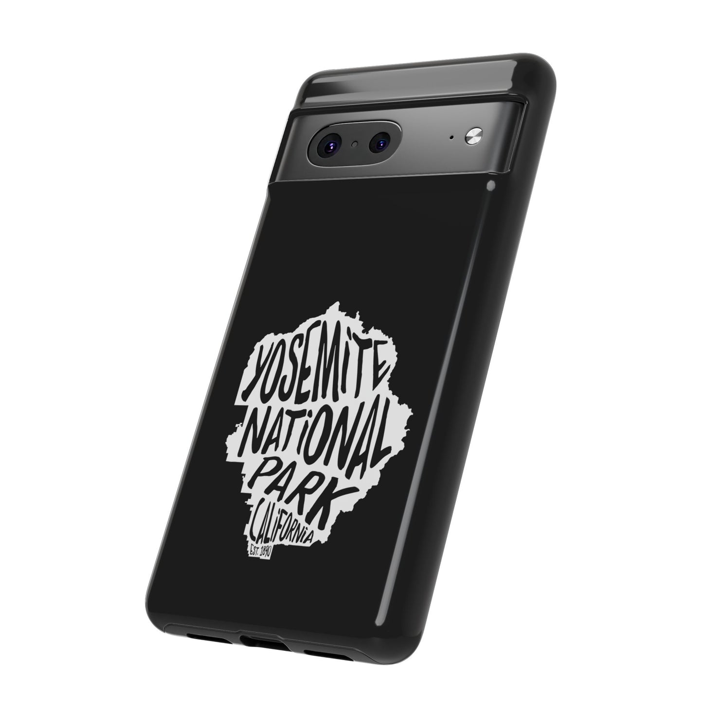 Yosemite National Park Phone Case - Map Design