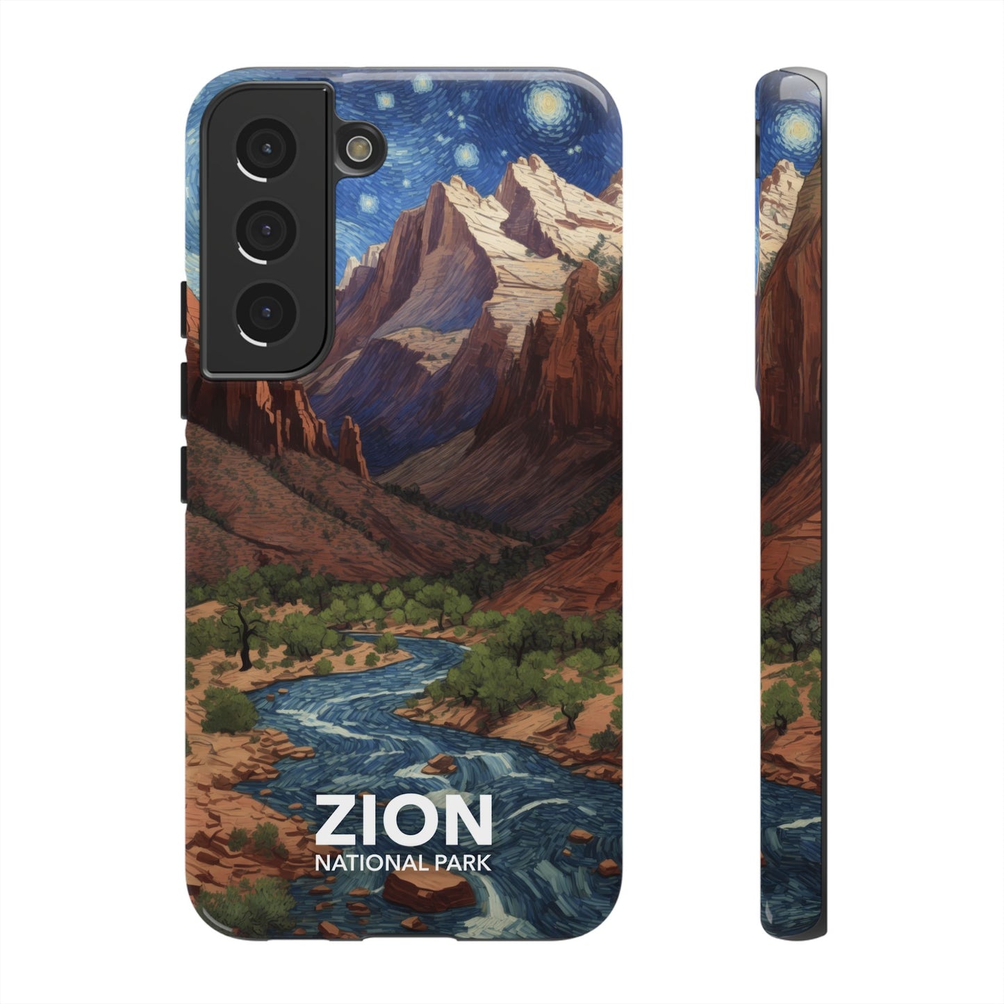 Zion National Park Phone Case - Starry Night