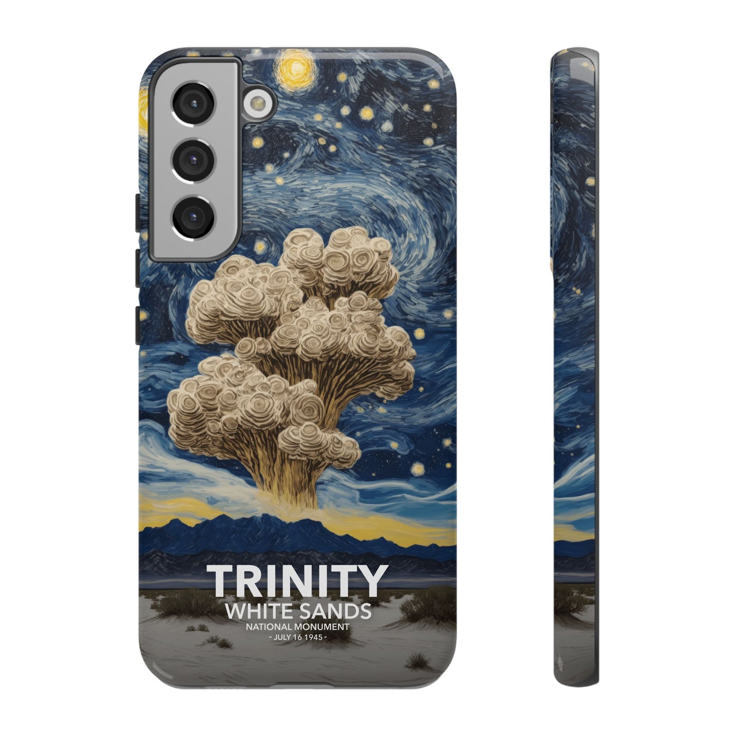 White Sands National Park Phone Case - Starry Night Trinity Test