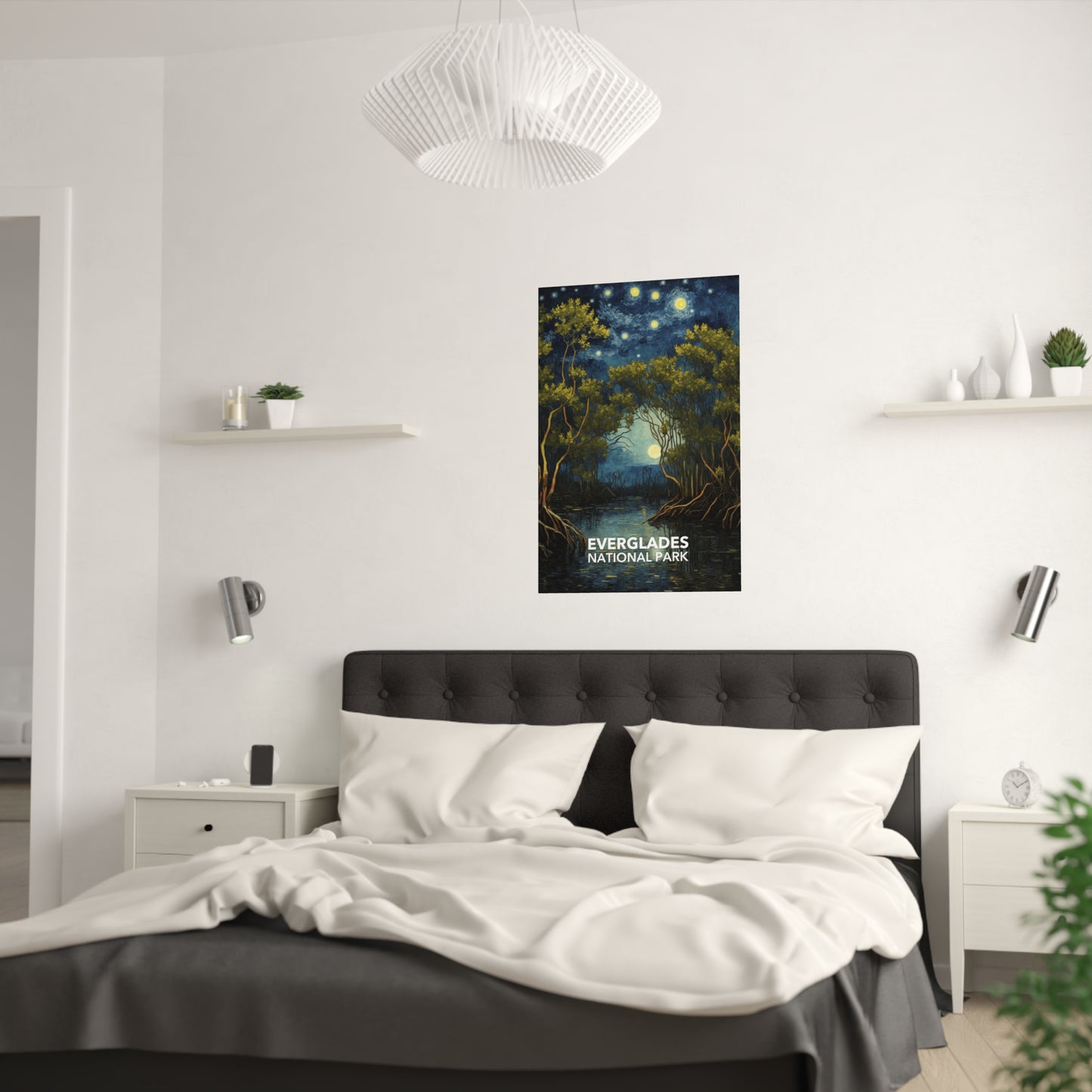 Everglades National Park Poster - Starry Night