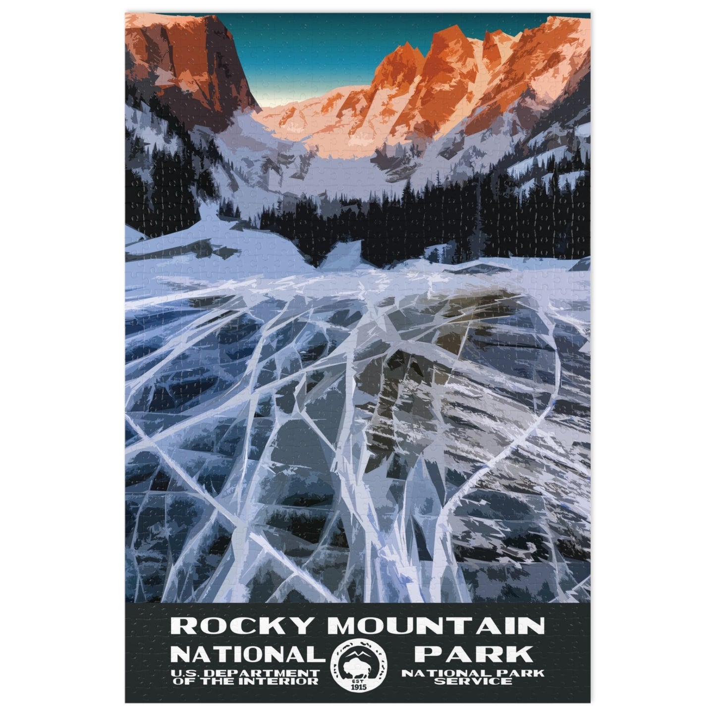 Rocky Mountain National Park Jigsaw Puzzle - 1000 Pieces