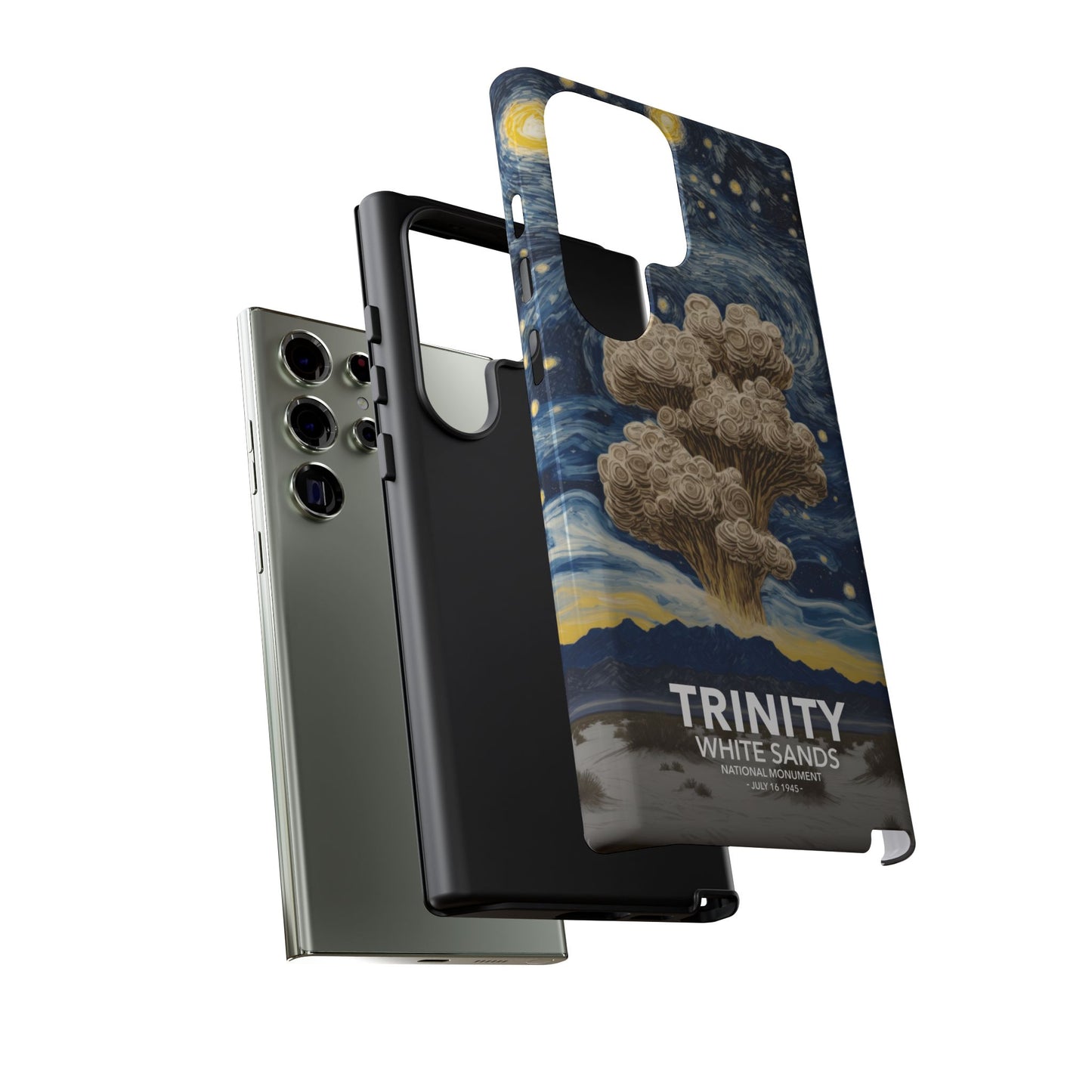 White Sands National Park Phone Case - Starry Night Trinity Test