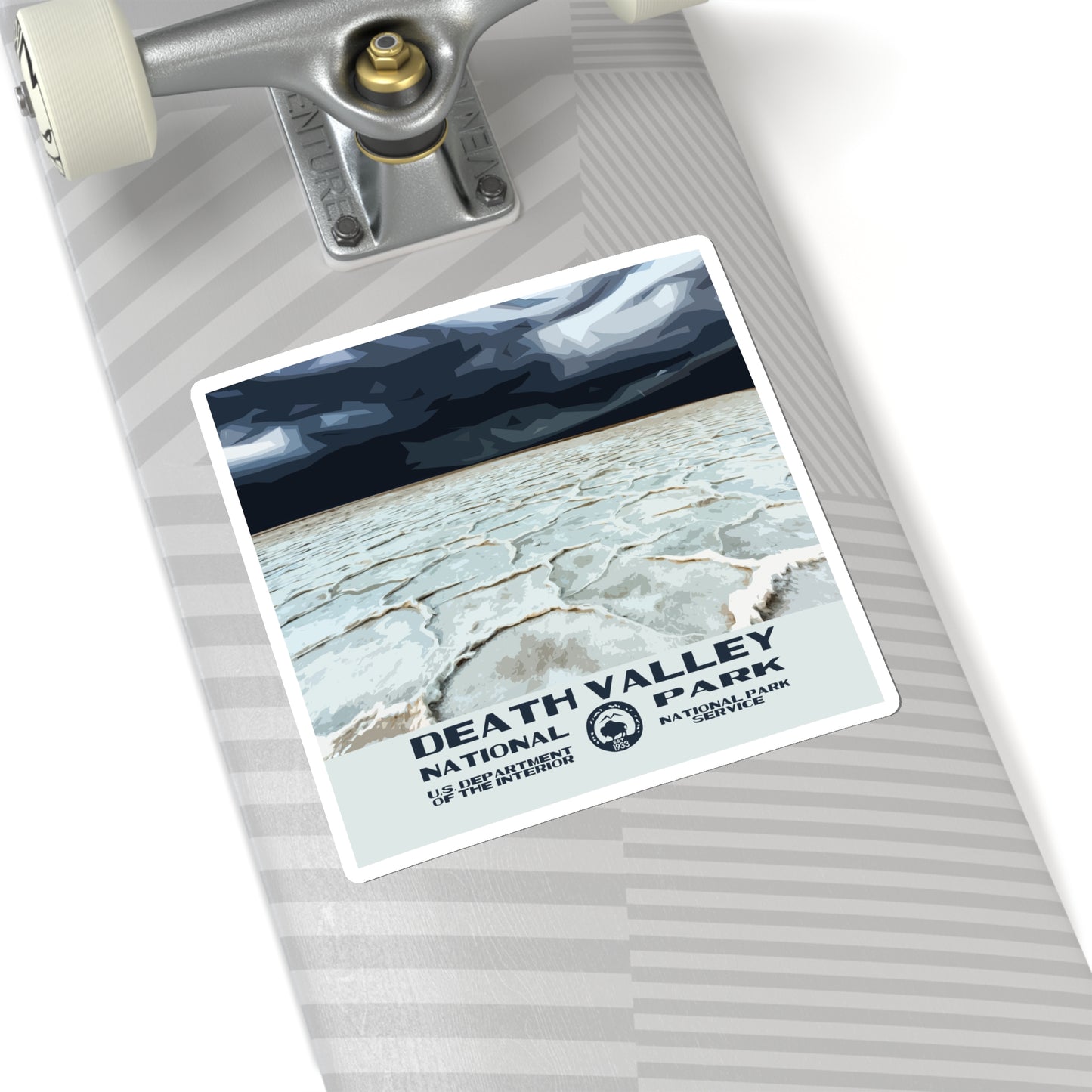 Death Valley National Park Sticker - Badwater Basin