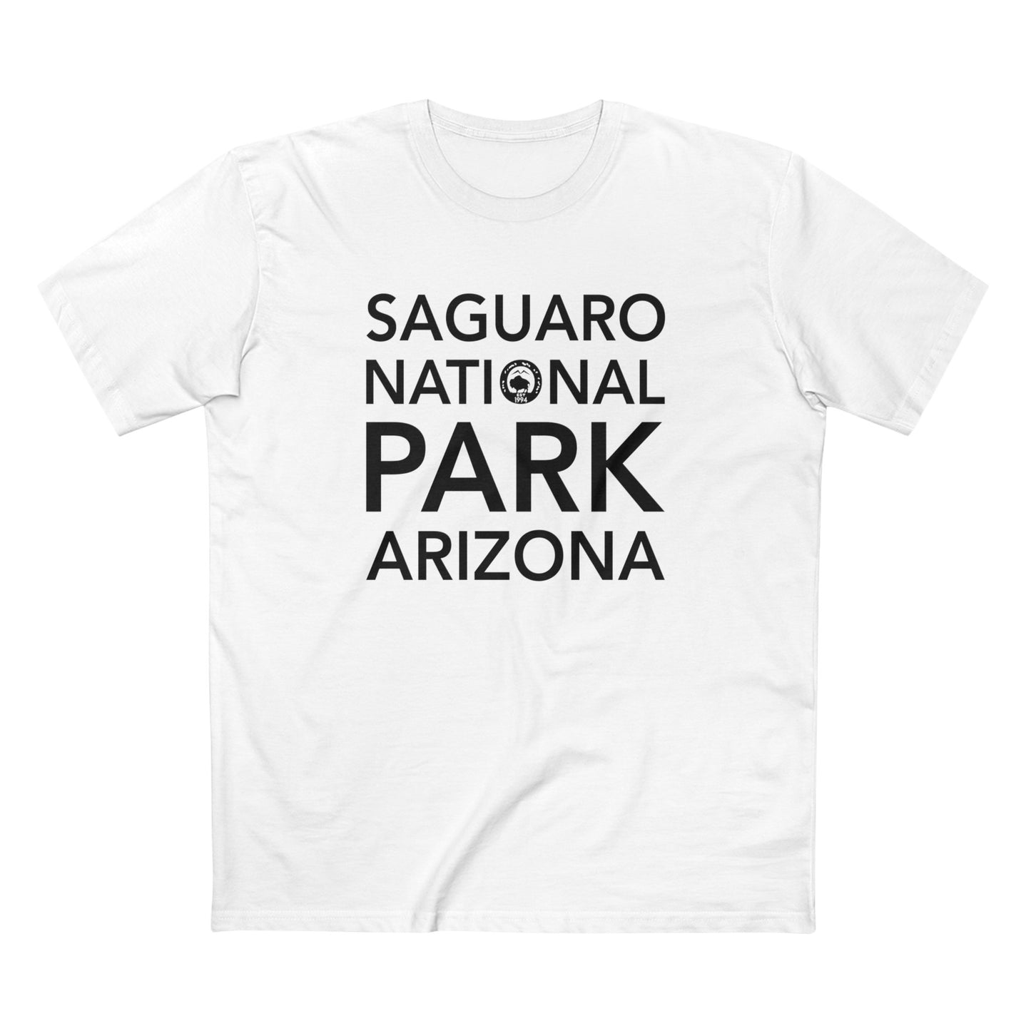 Saguaro National Park T-Shirt Block Text