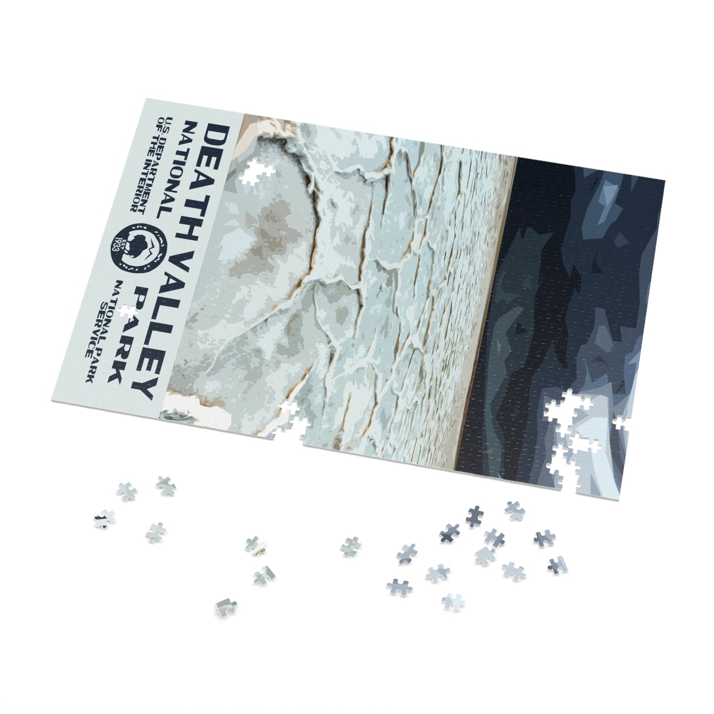 Death Valley National Park Jigsaw Puzzle - Badwater Basin - 1000 Pieces