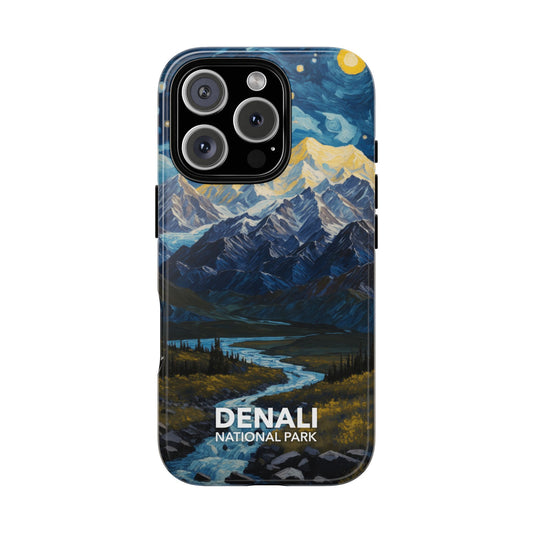 Denali National Park Phone Case - Starry Night