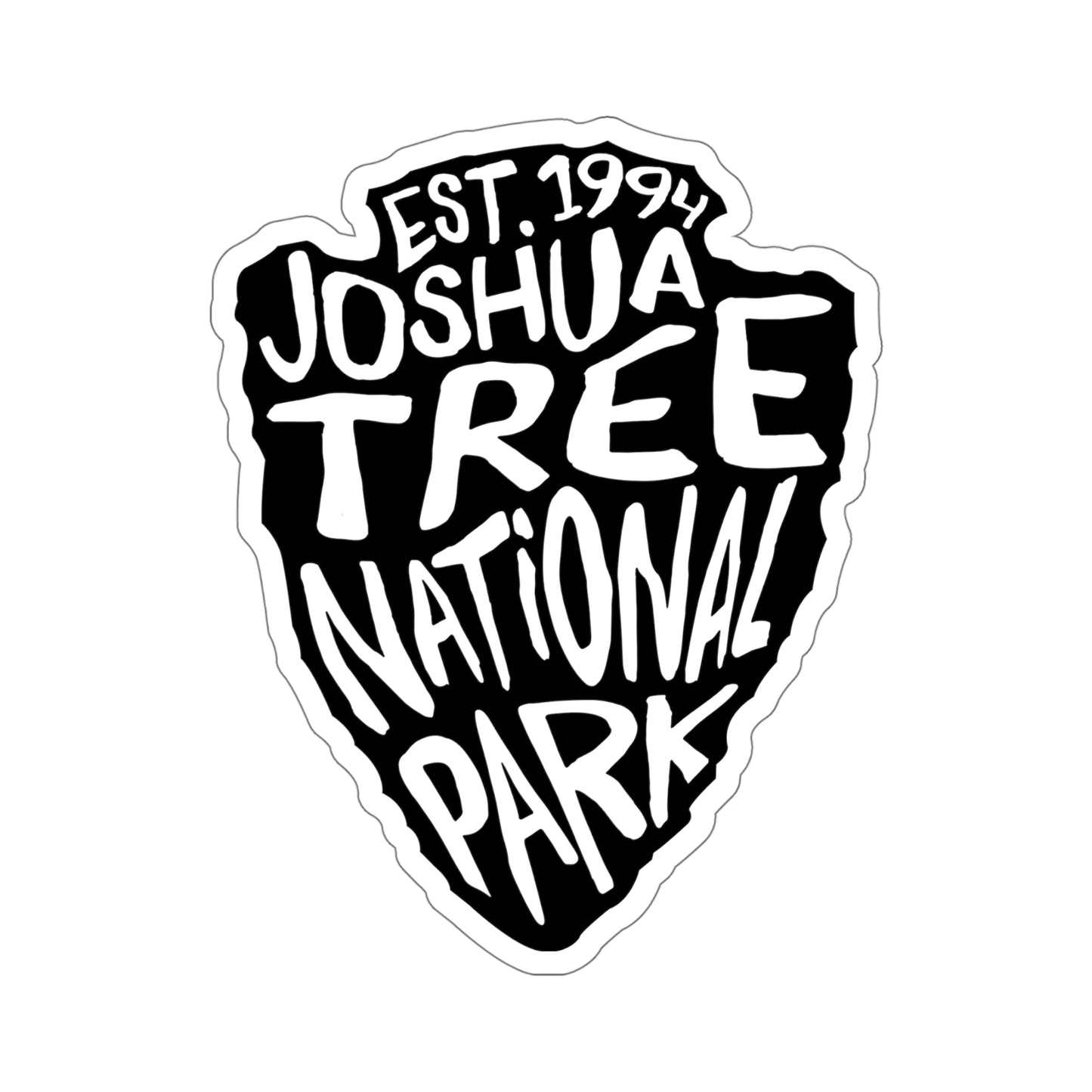 Joshua Tree National Park Sticker - Arrow Head Design
