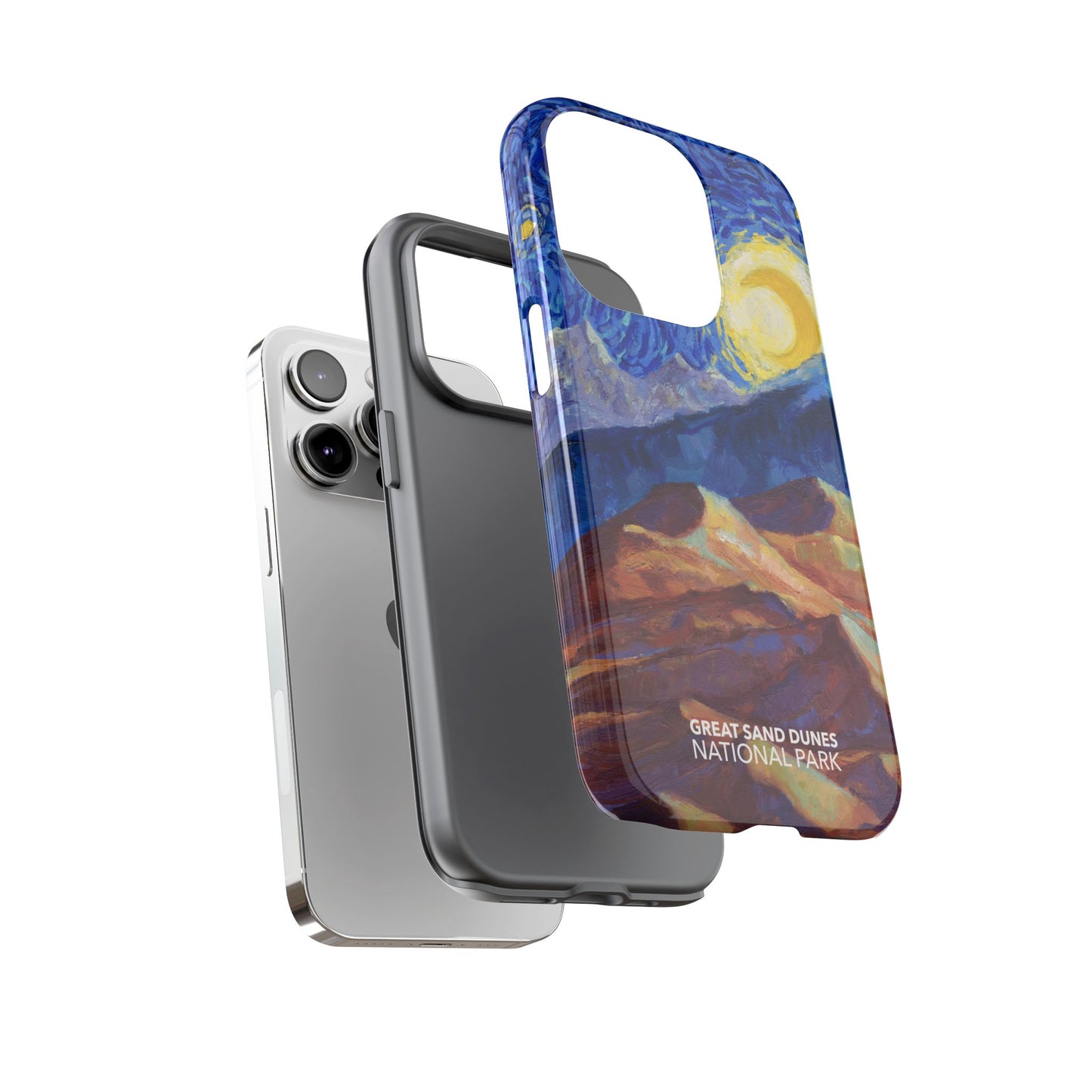 Great Sand Dunes National Park Phone Case - Starry Night