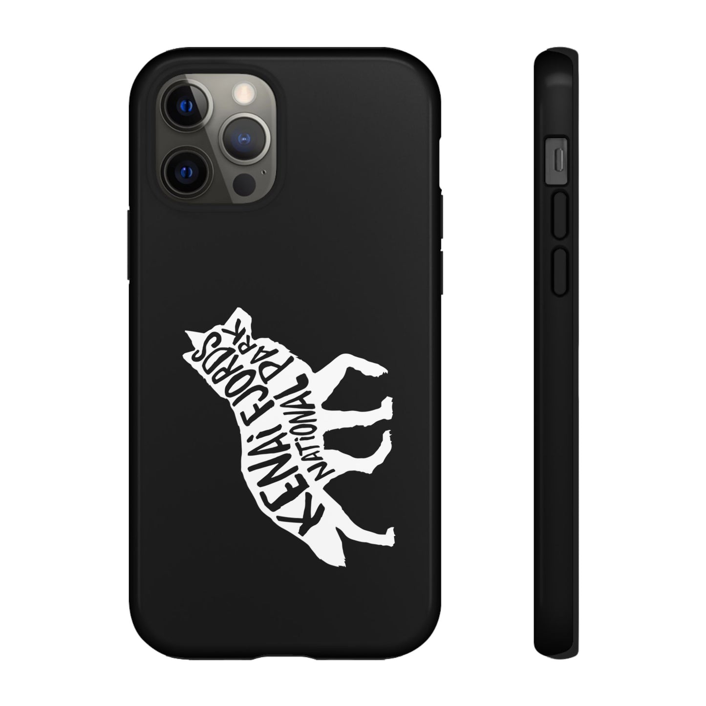 Kenai Fjords National Park Phone Case - Wolf Design