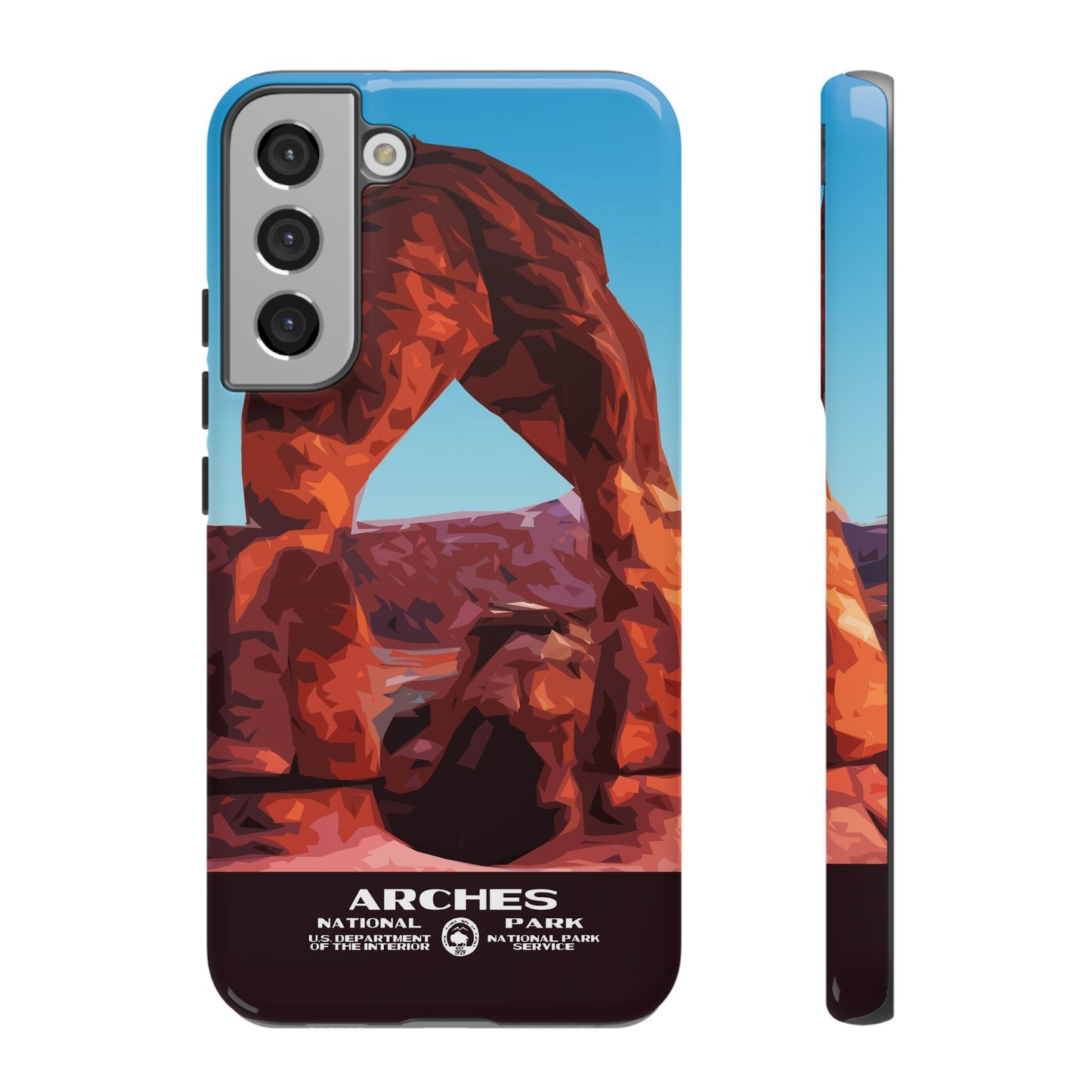 Arches National Park Phone Case - WPA Style