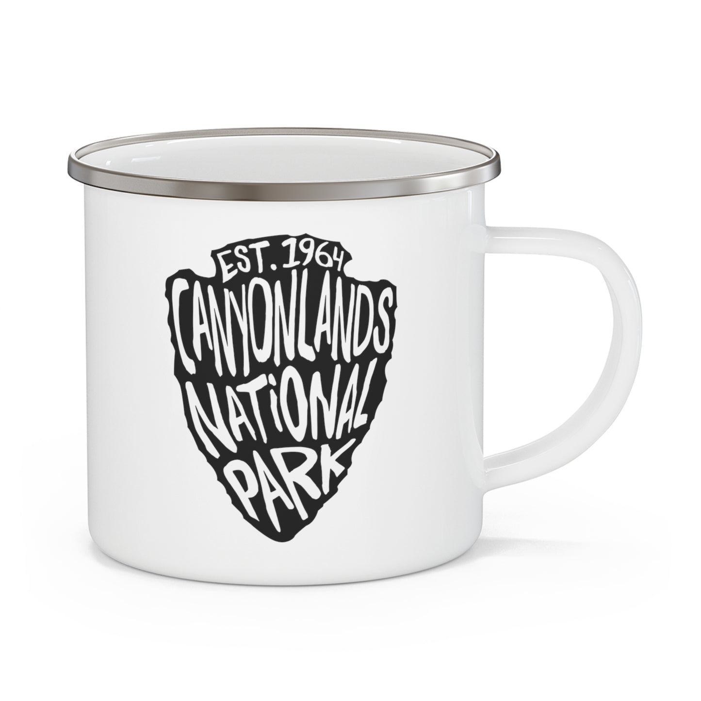 Canyonlands National Park Enamel Camping Mug - Arrowhead