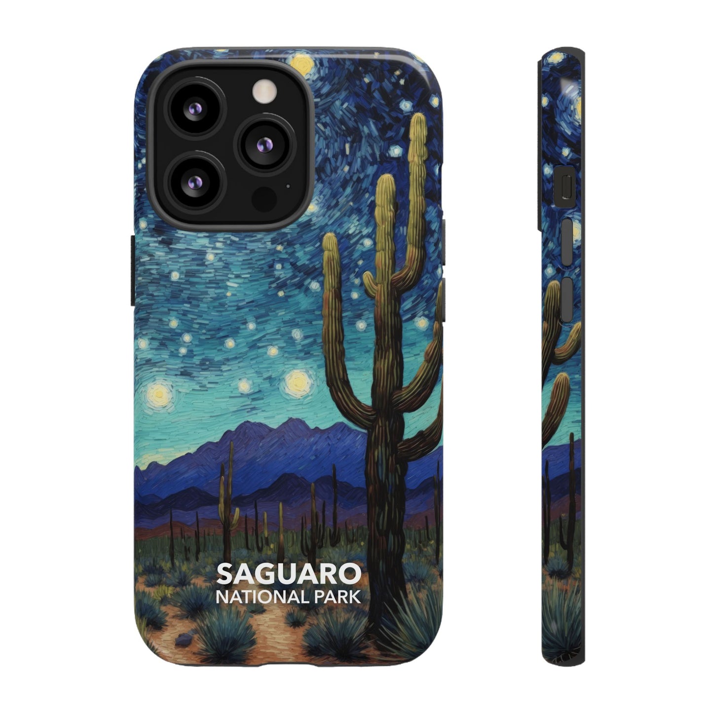 Saguaro National Park Phone Case - Starry Night