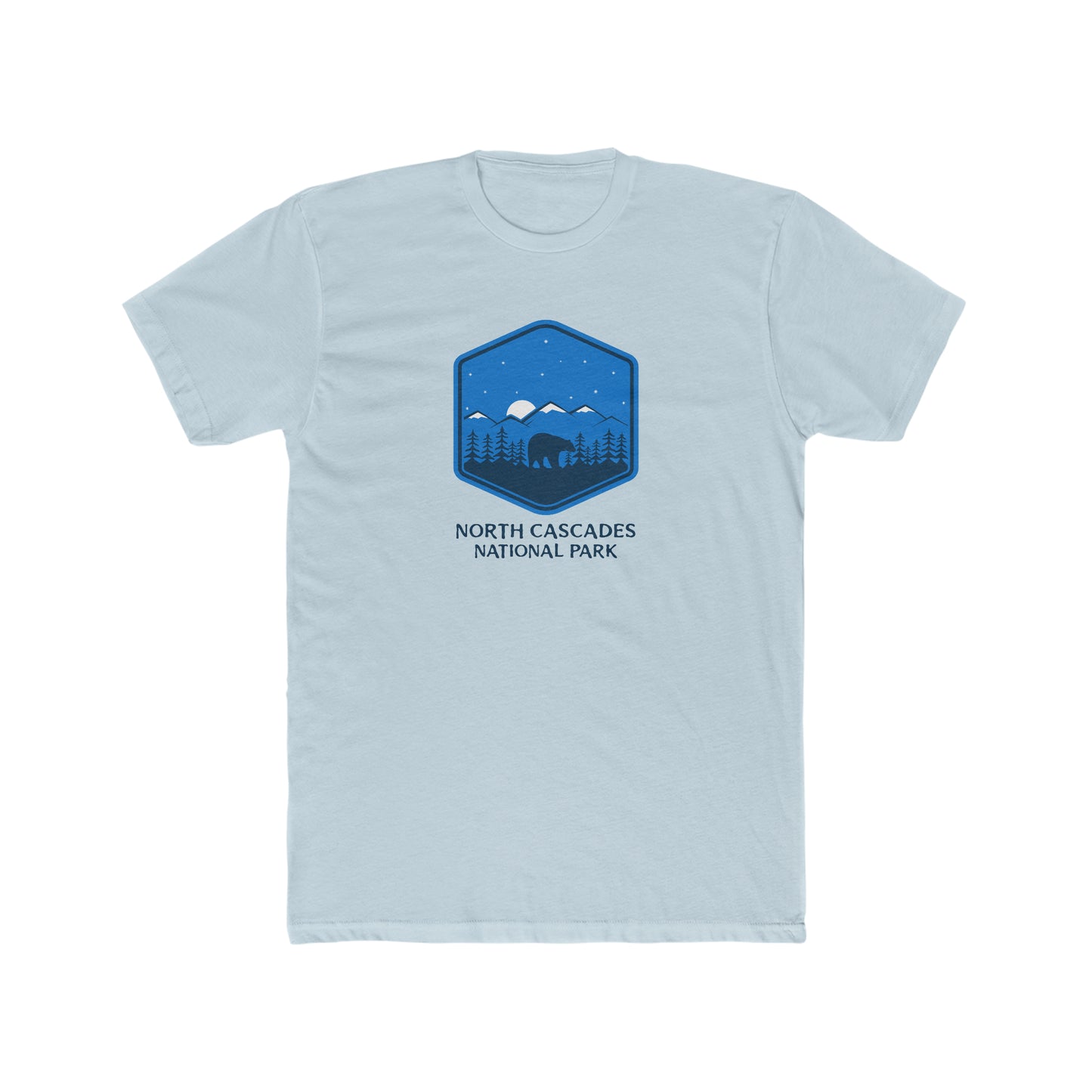 North Cascades National Park T-Shirt - Bear Graphic