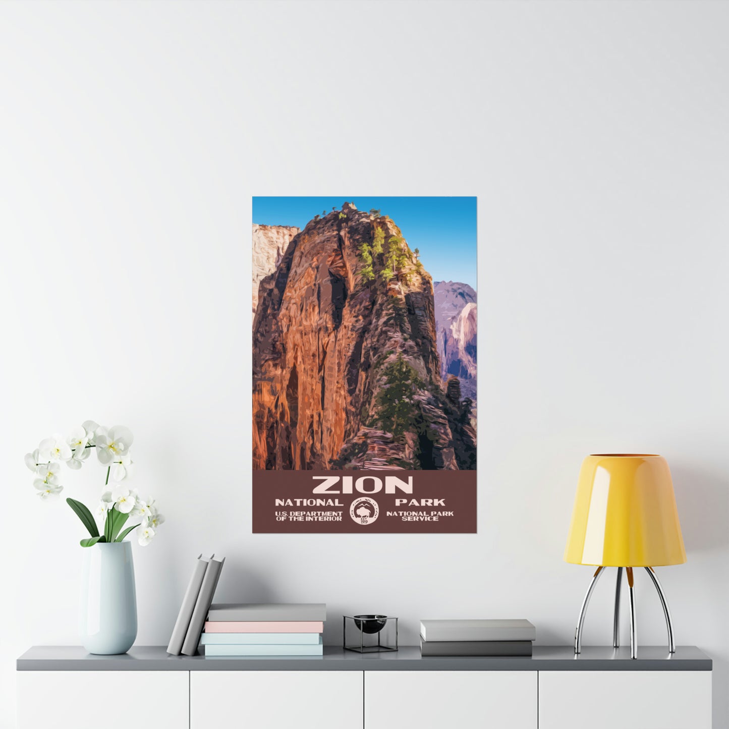 Zion National Park Poster