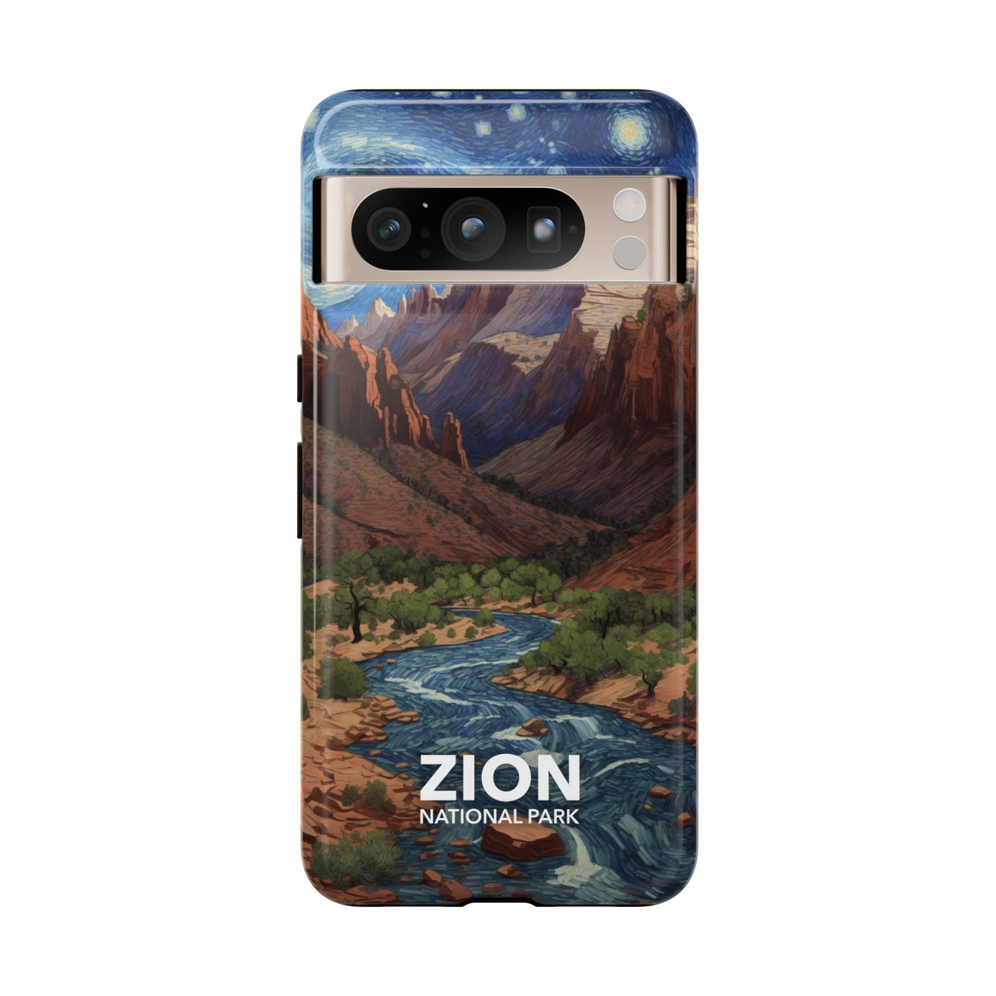 Zion National Park Phone Case - Starry Night