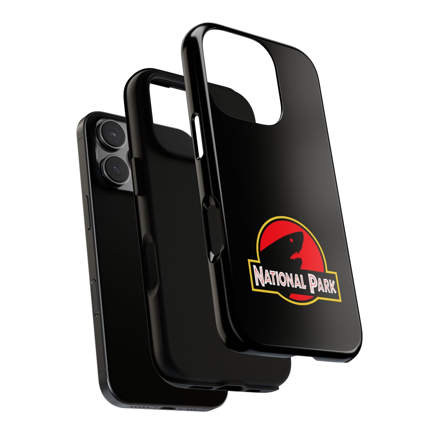 Shark National Park Phone Case - Parody Logo