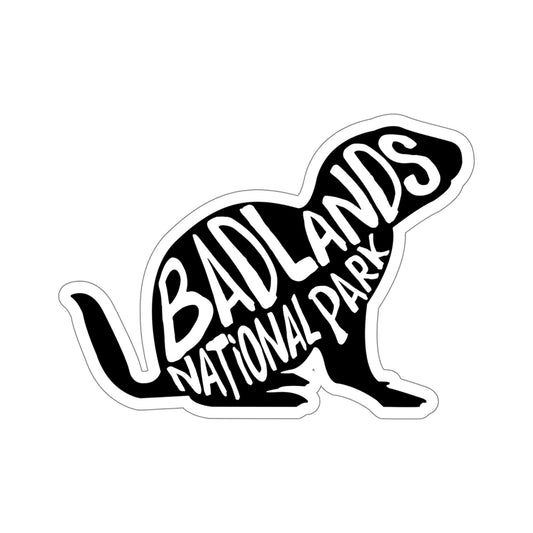 Badlands National Park Sticker - Prairie Dog