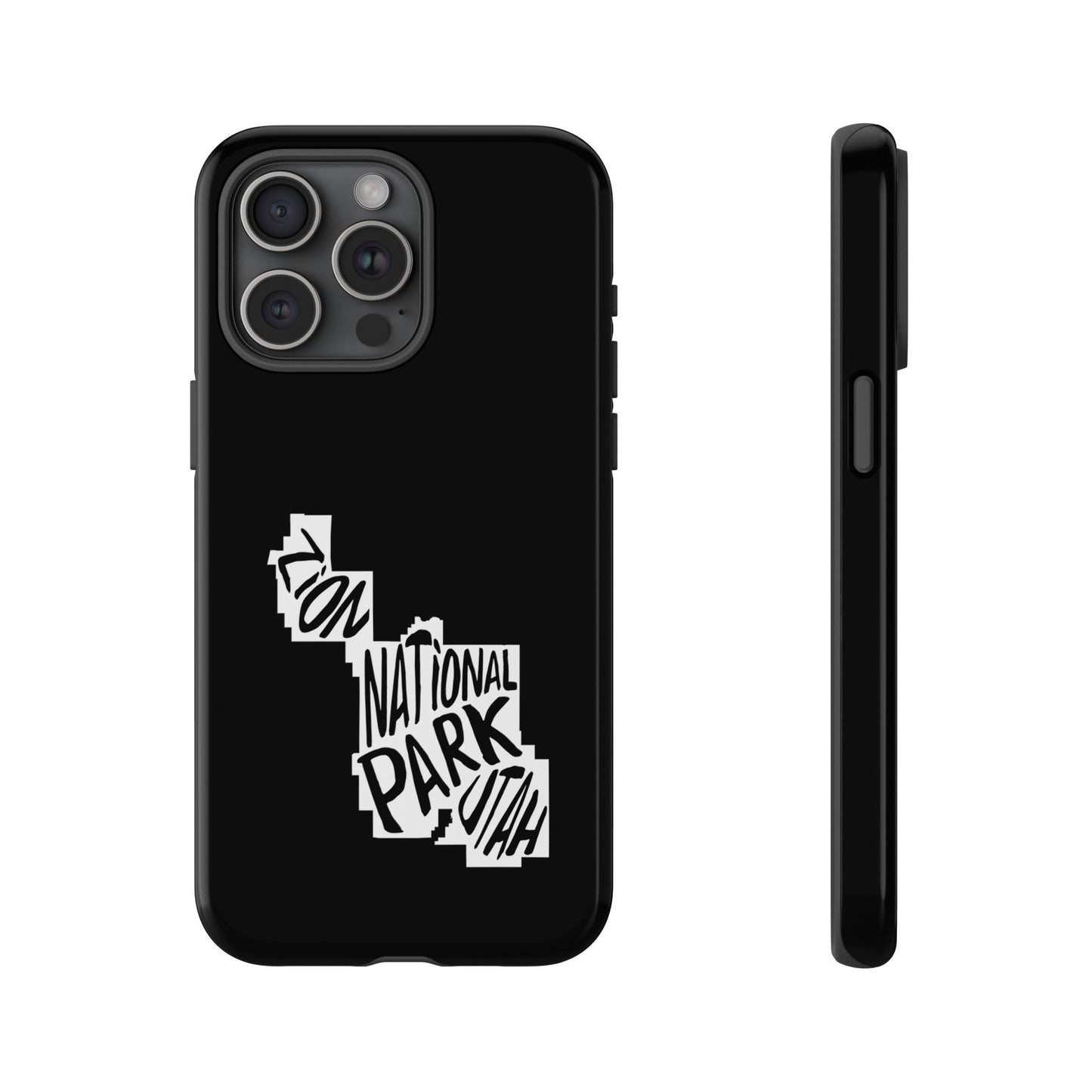 Zion National Park Phone Case - Map Design