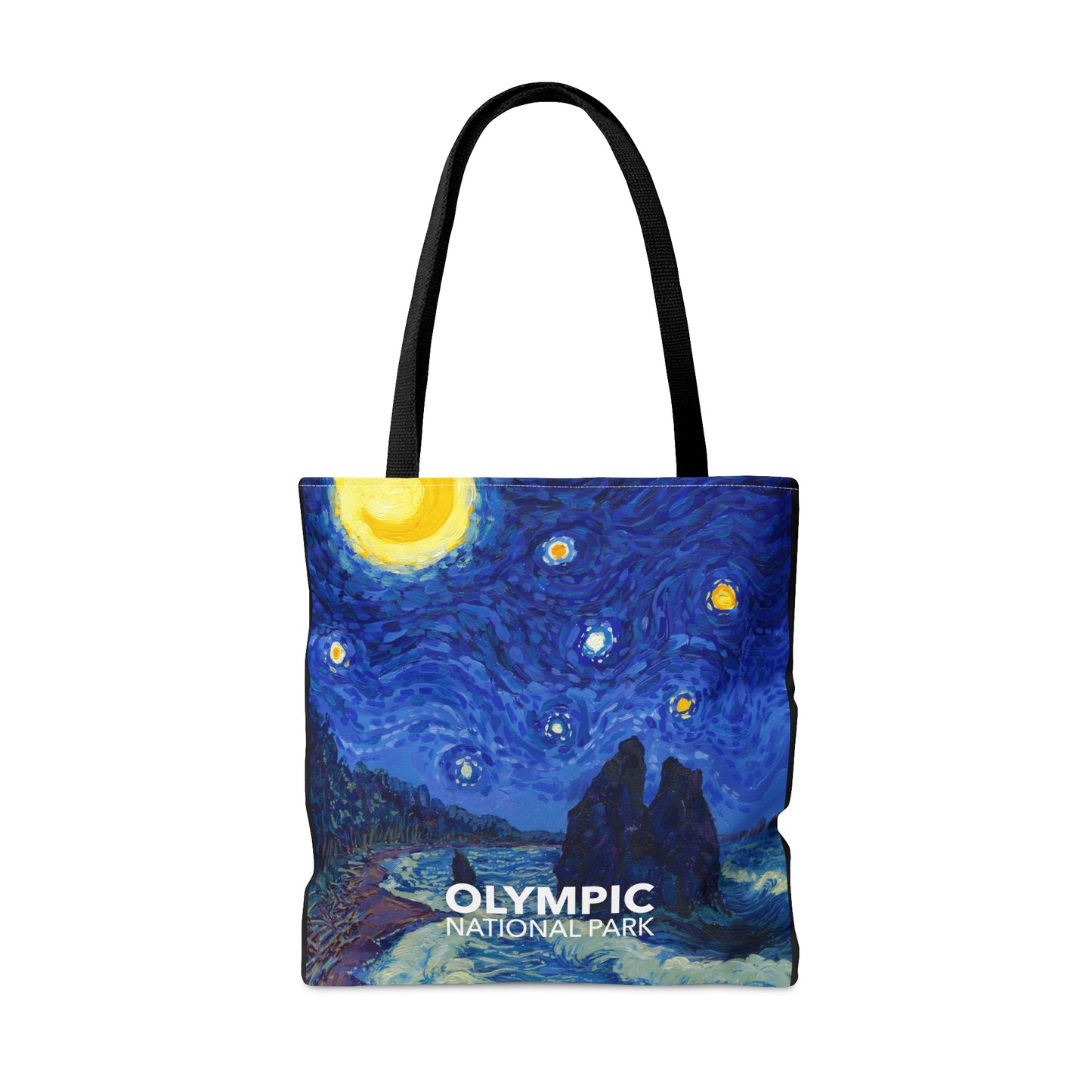 Olympic National Park Tote Bag - The Starry Night