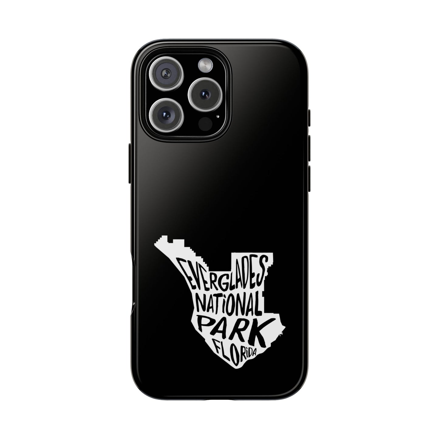 Everglades National Park Phone Case - Map Design