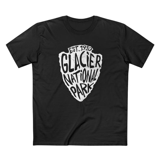 Glacier National Park T-Shirt - Arrowhead Design