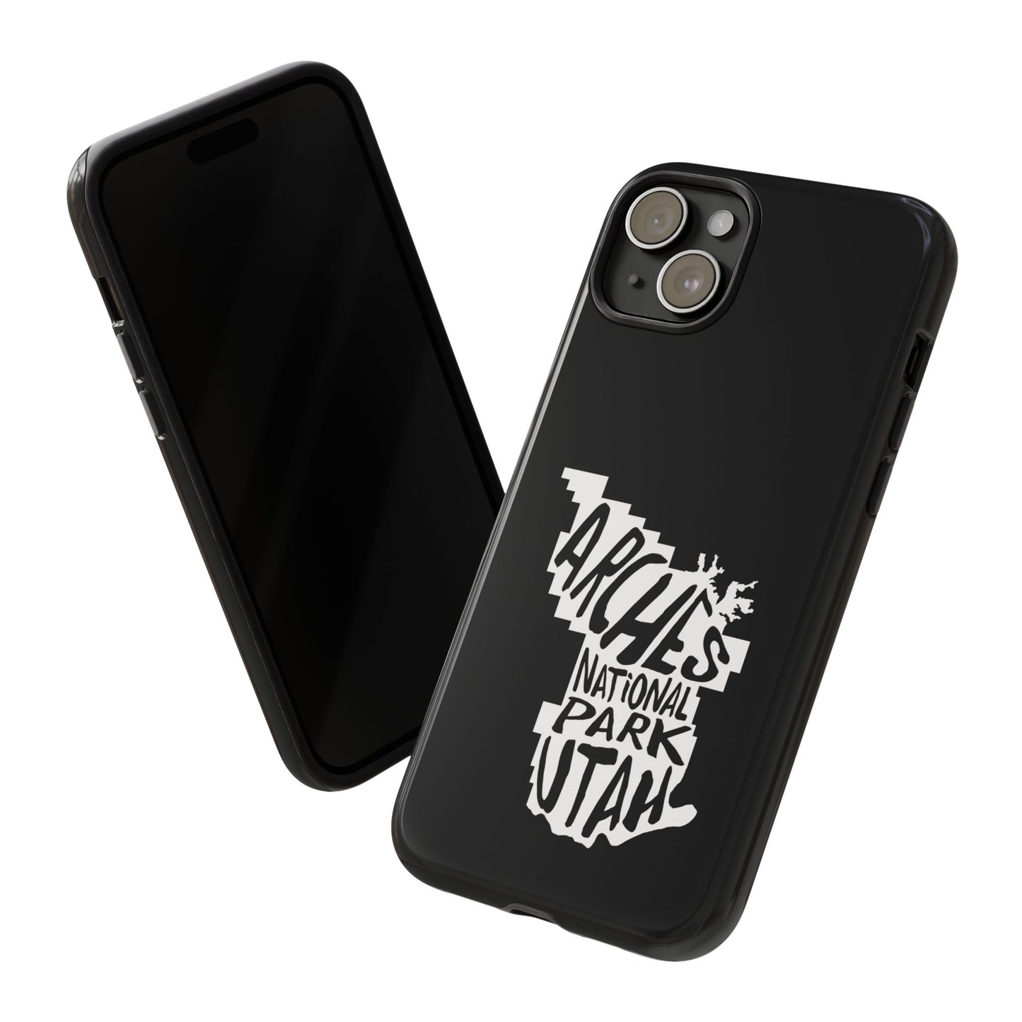 Arches National Park iPhone Case - Map Design