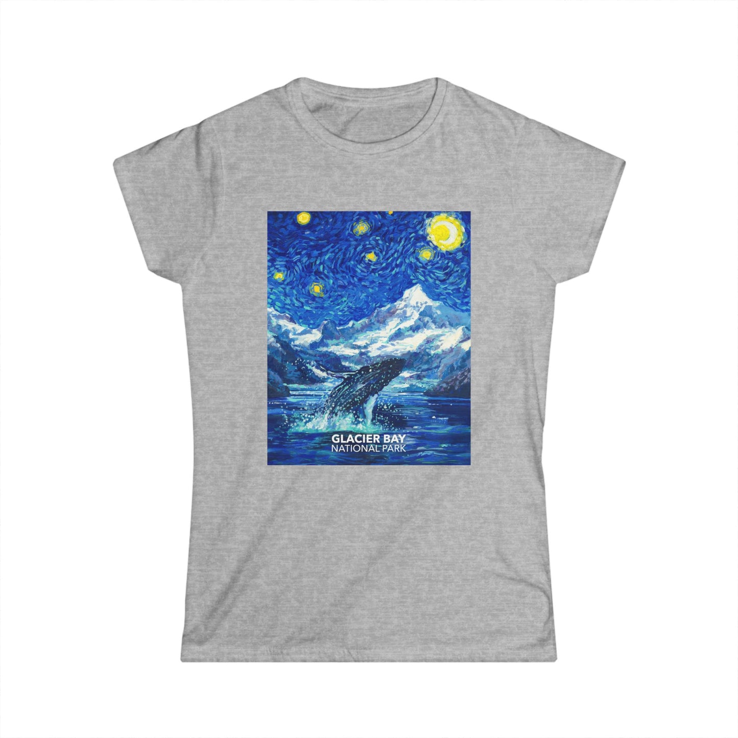 Glacier Bay National Park T-Shirt - Women's Starry Night