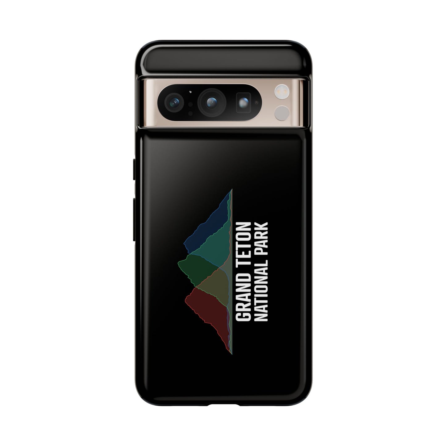 Grand Teton National Park Phone Case - Histogram Design