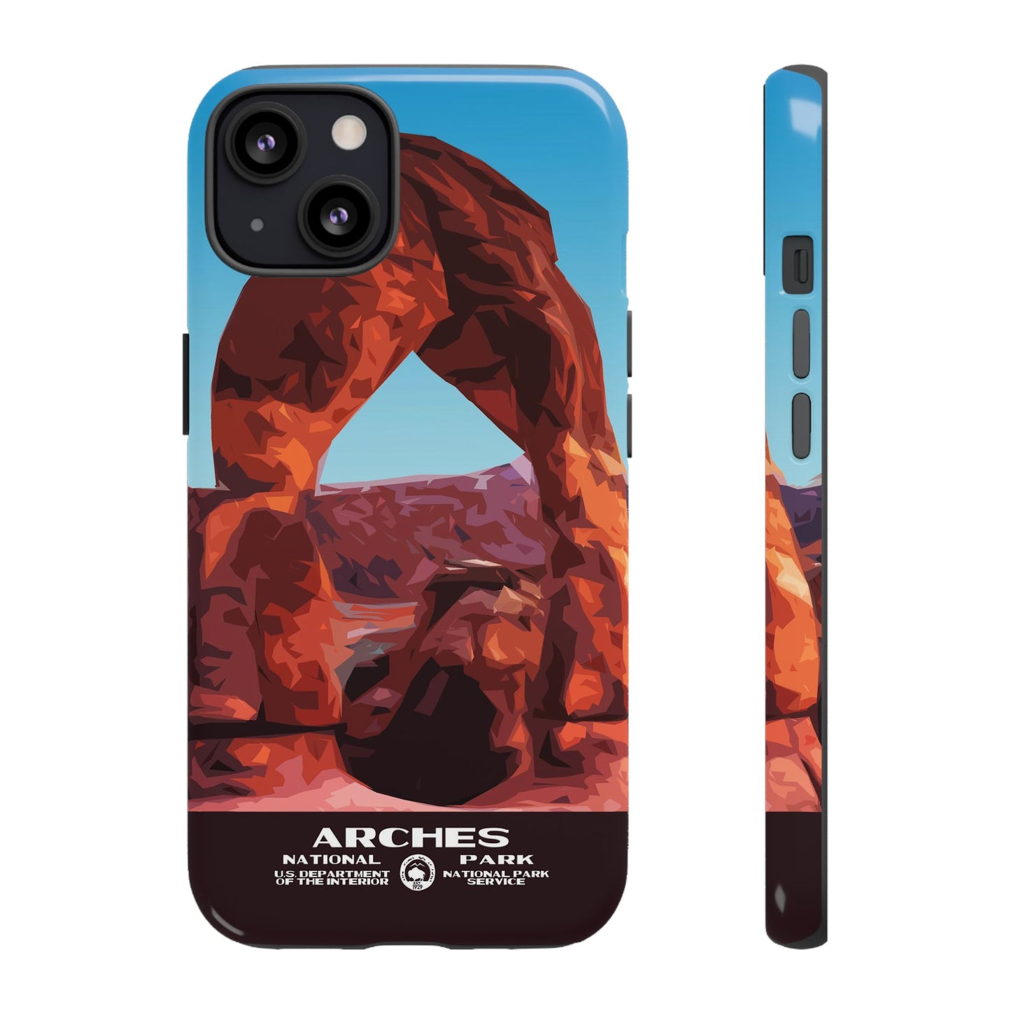 Arches National Park Phone Case - WPA Style