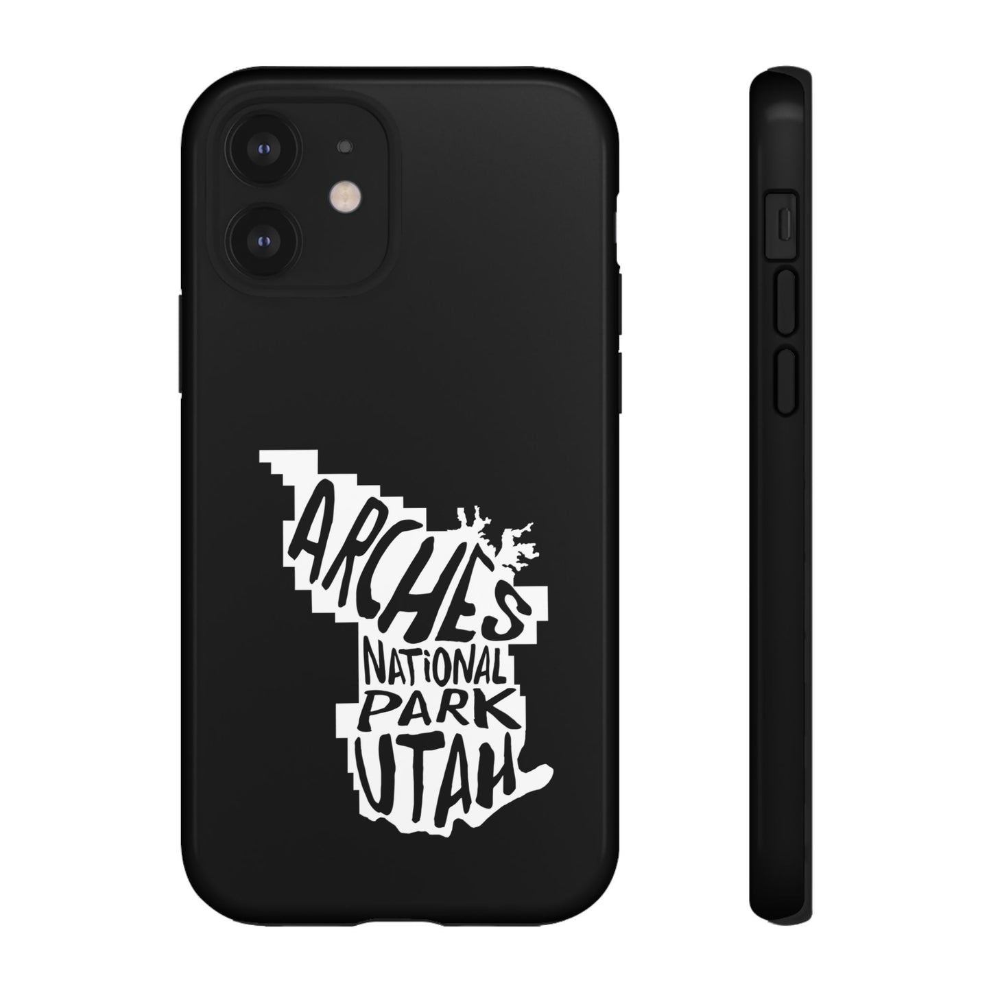 Arches National Park iPhone Case - Map Design