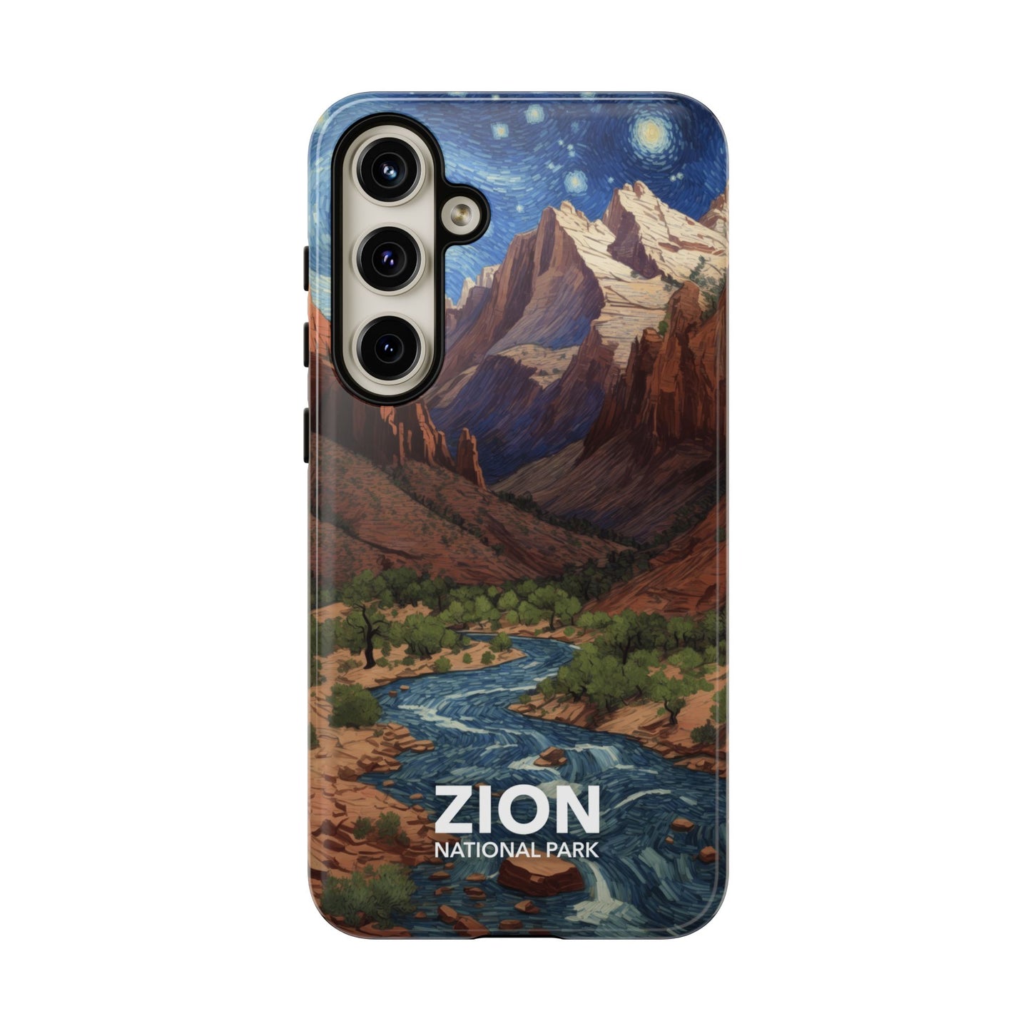 Zion National Park Phone Case - Starry Night