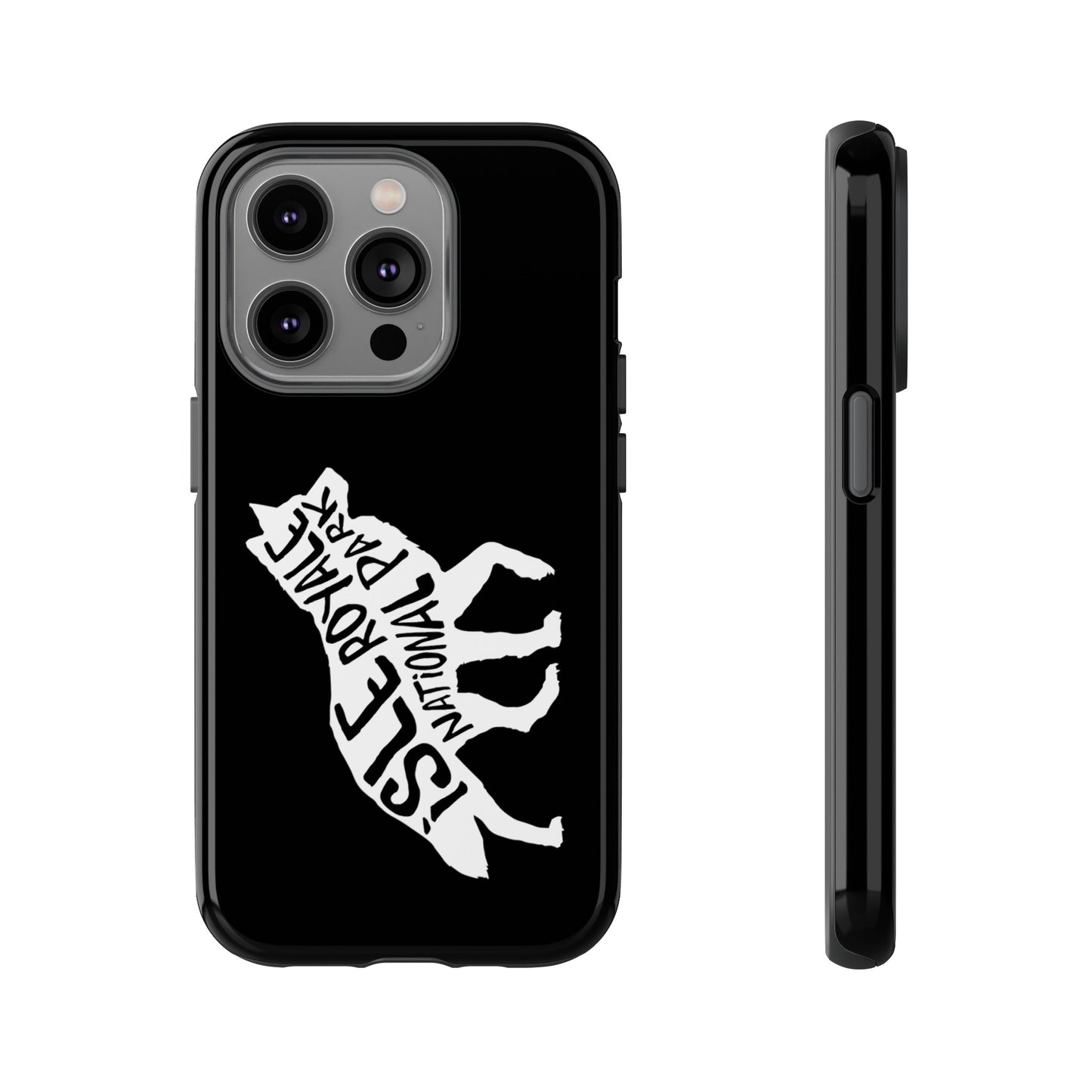 Isle Royale National Park Phone Case - Wolf Design