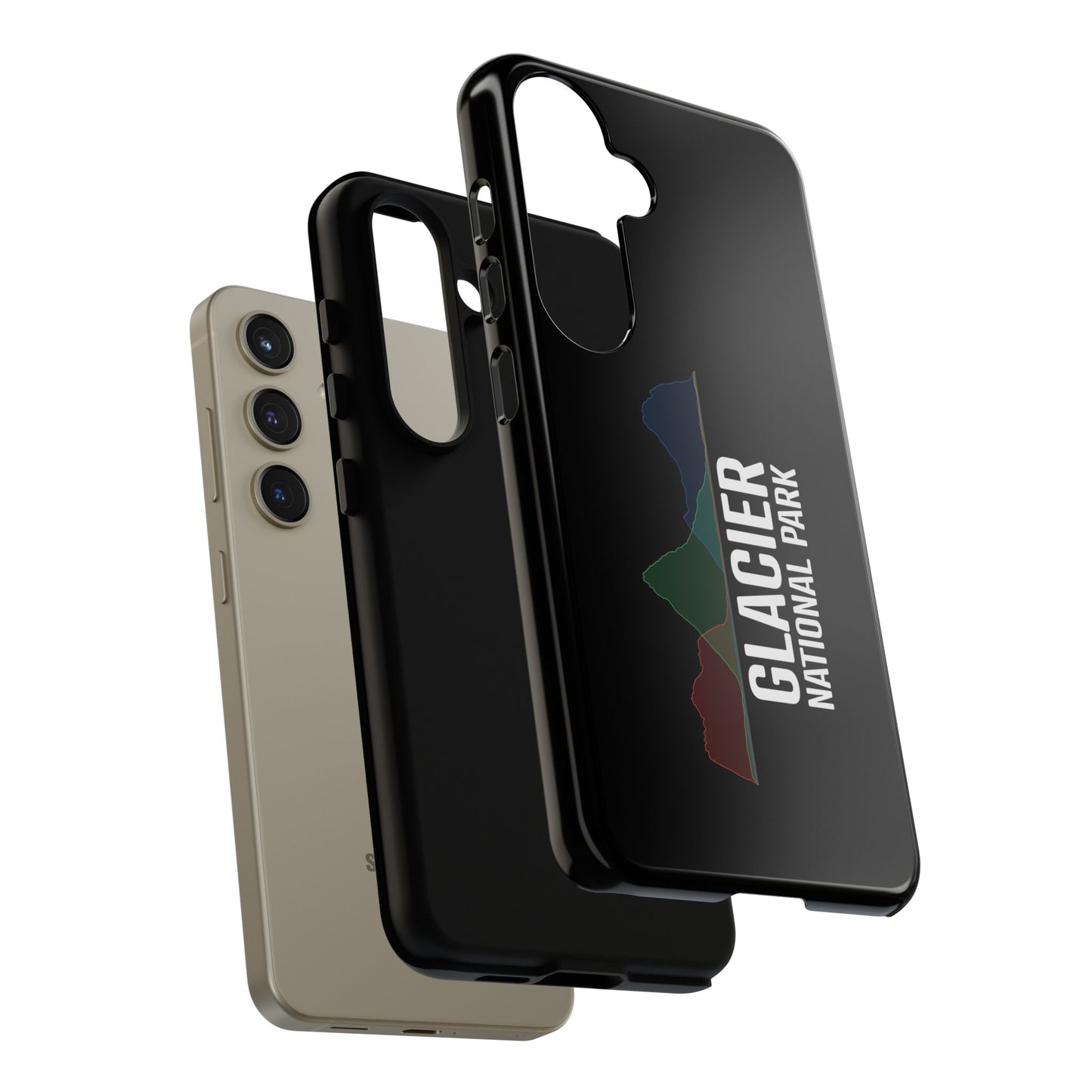 Glacier National Park Phone Case - Histogram Design