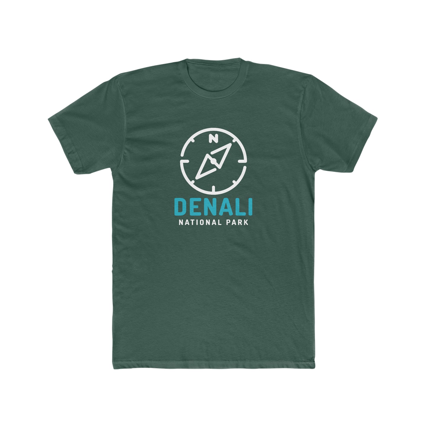 Denali National Park T-Shirt Compass Design
