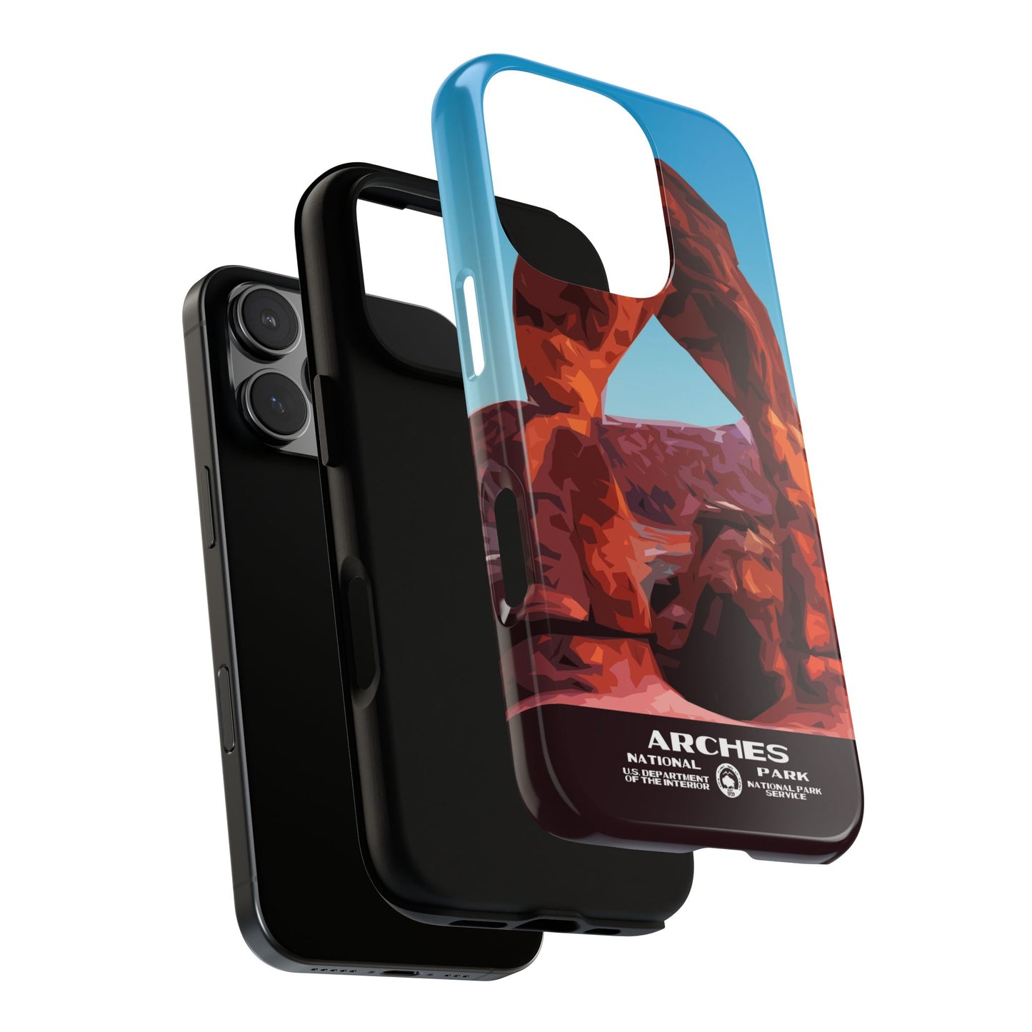 Arches National Park Phone Case - WPA Style