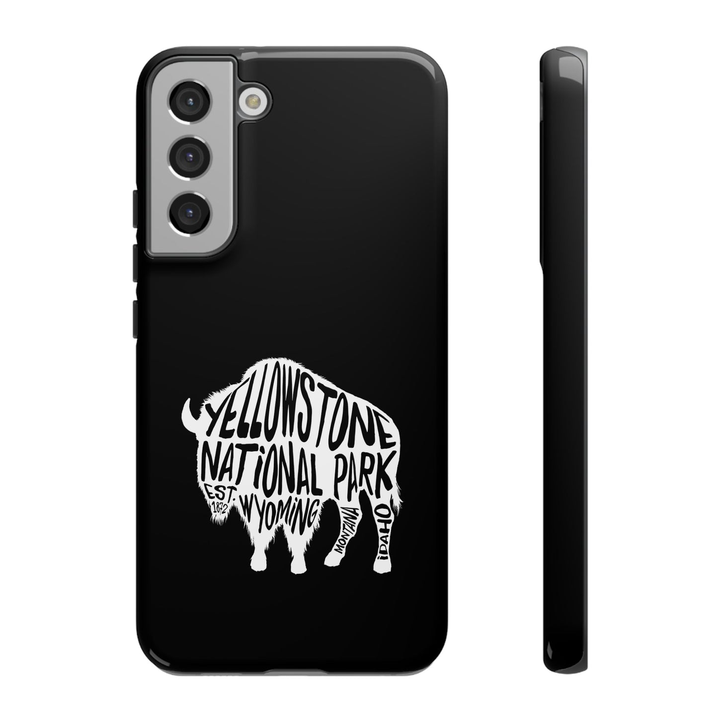 Yellowstone National Park Phone Case - Bison Design