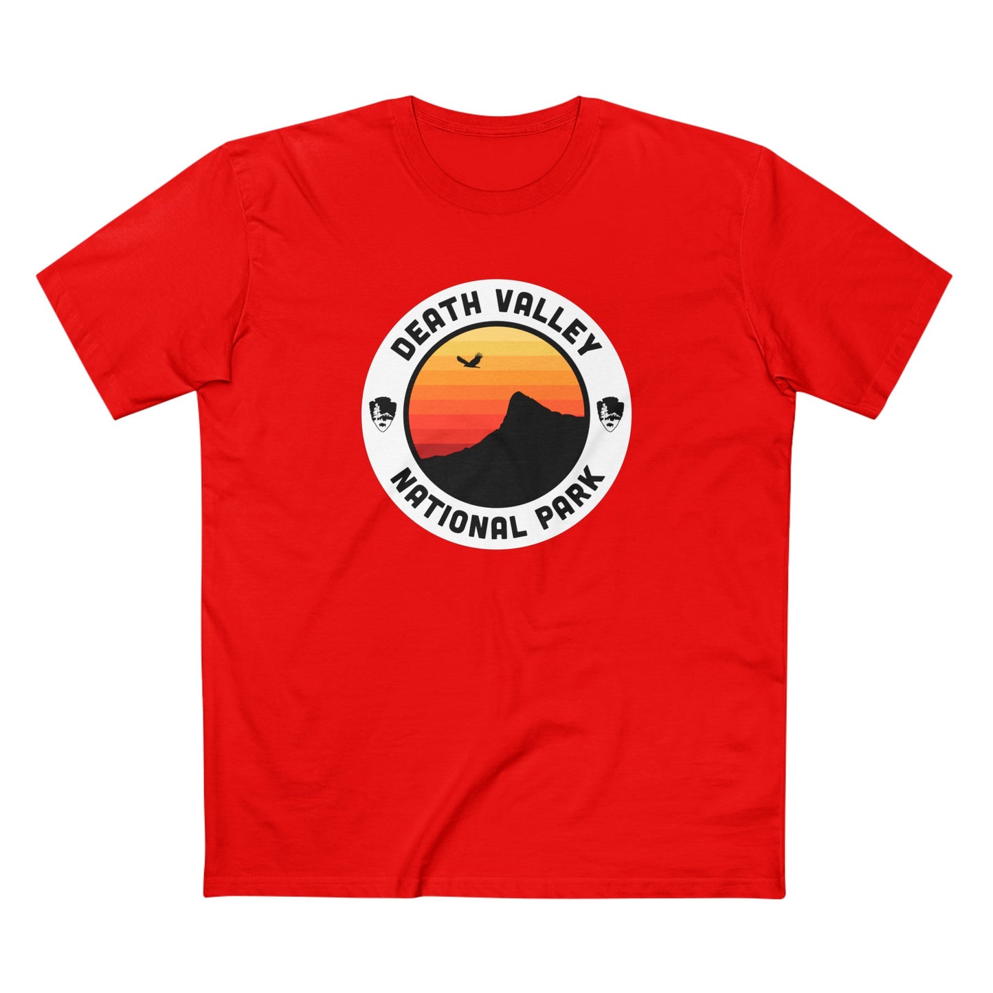 Death Valley National Park T-Shirt - Round Badge Design