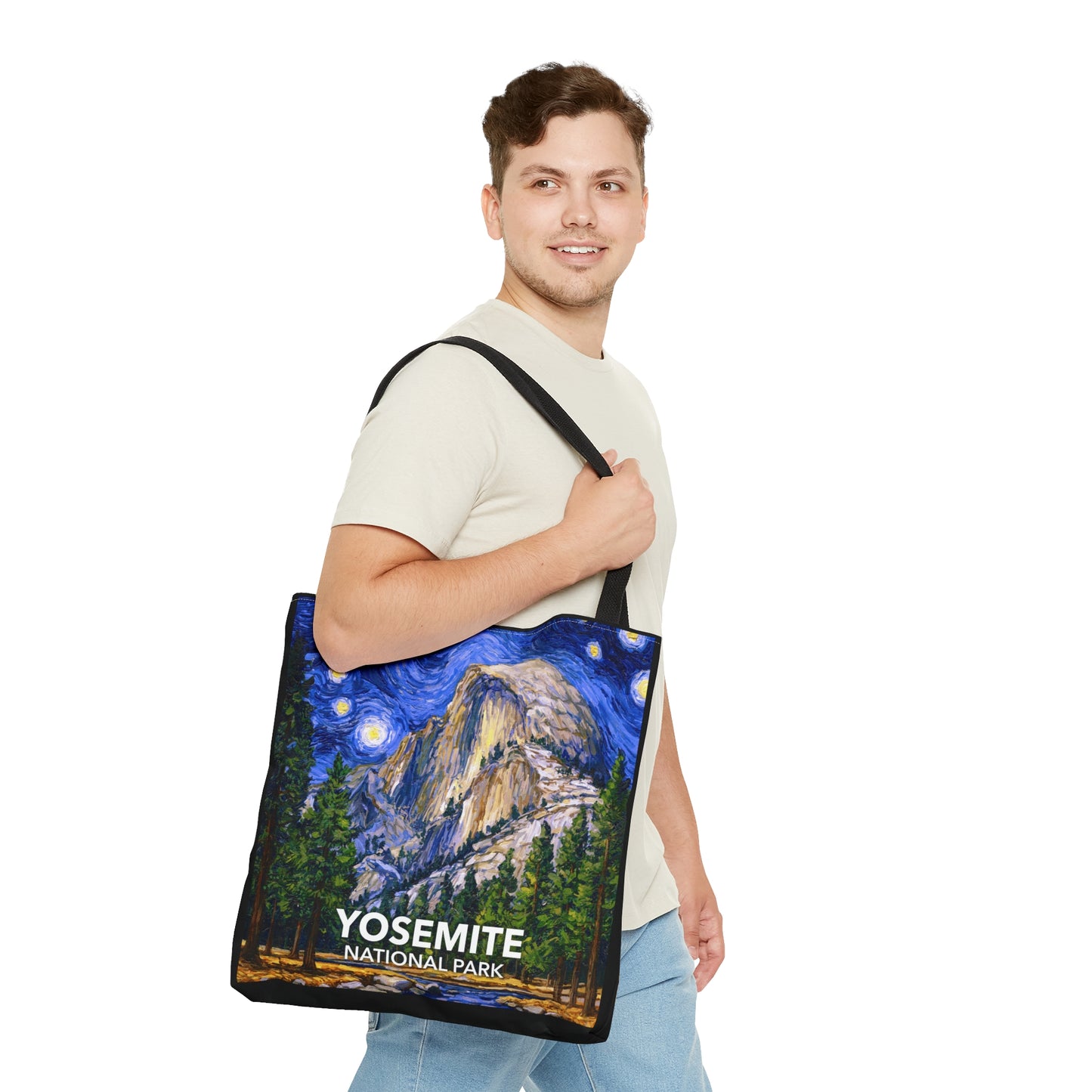 Yosemite National Park Tote Bag - The Starry Night