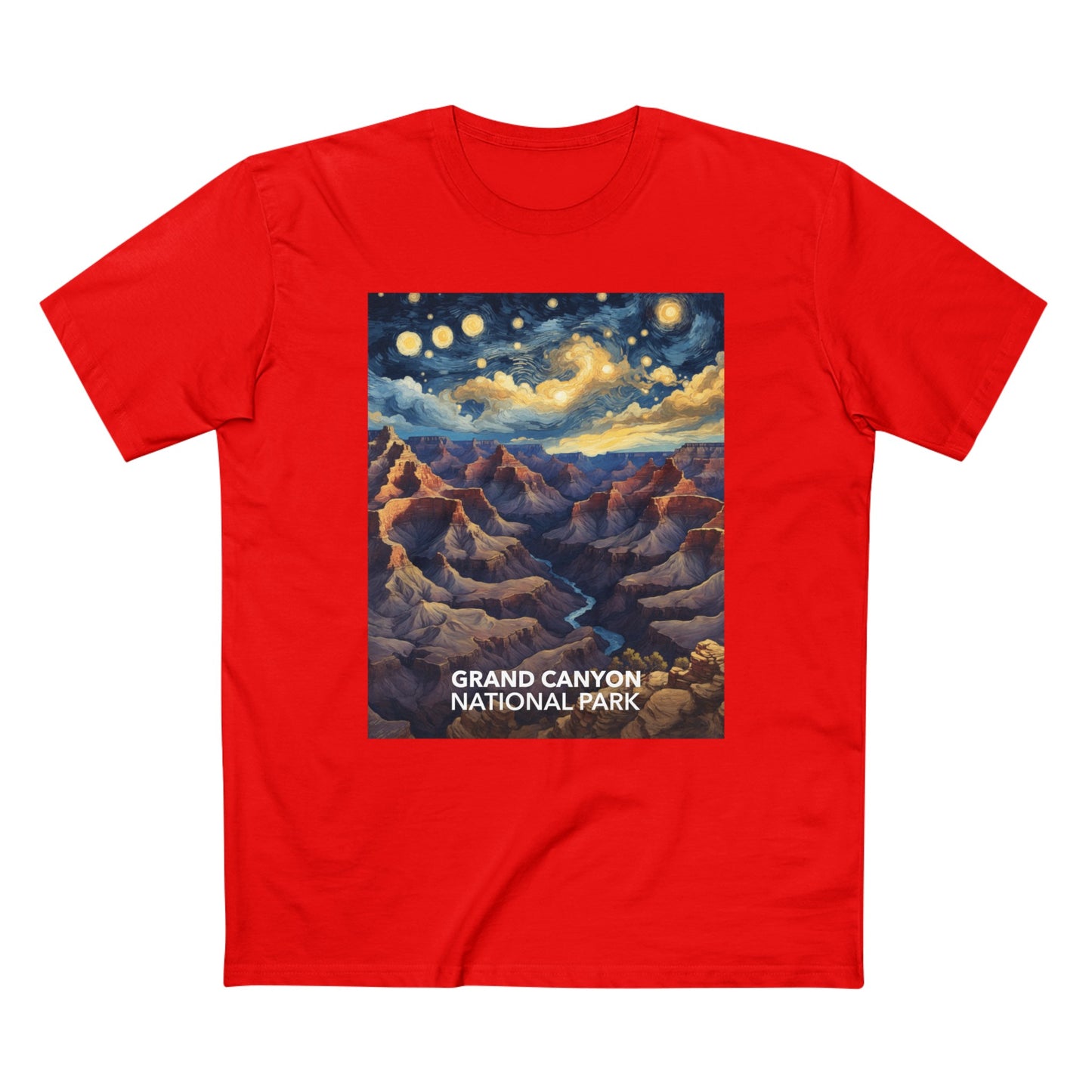 Grand Canyon National Park T-Shirt - The Starry Night