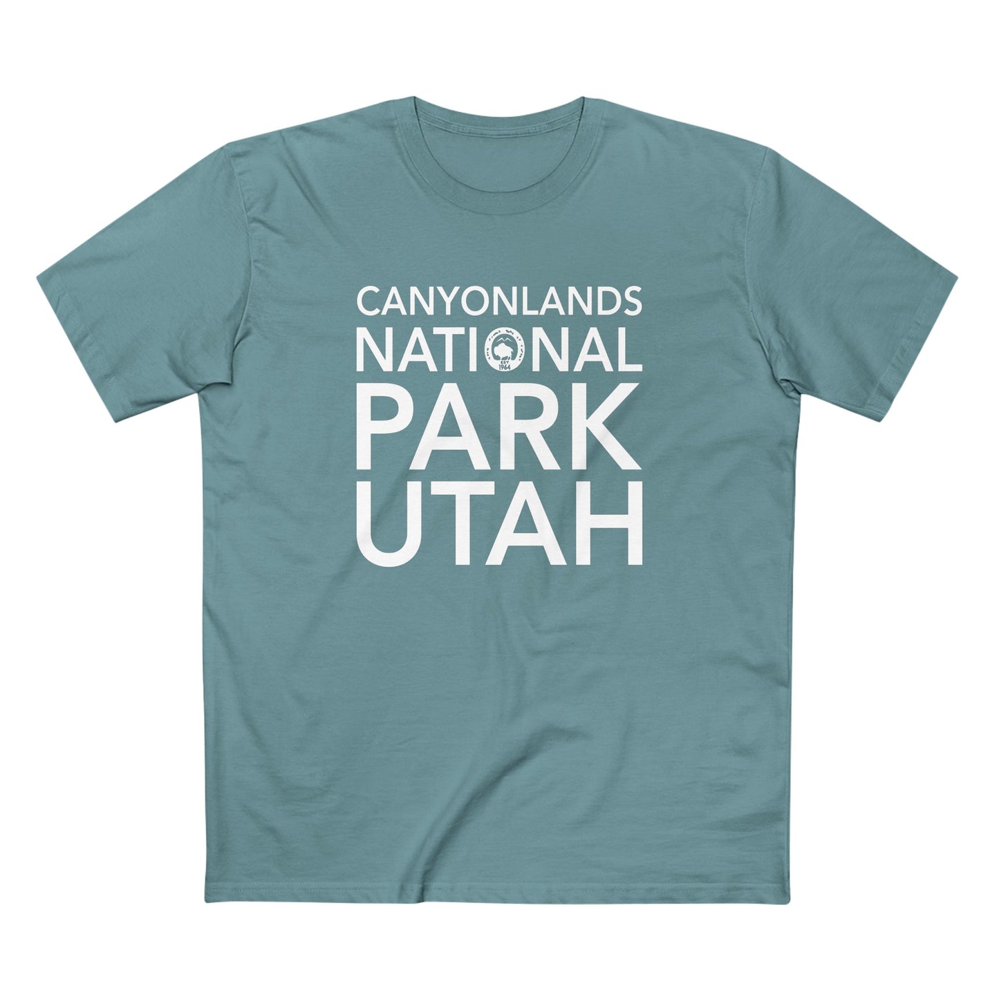 Canyonlands National Park T-Shirt Block Text