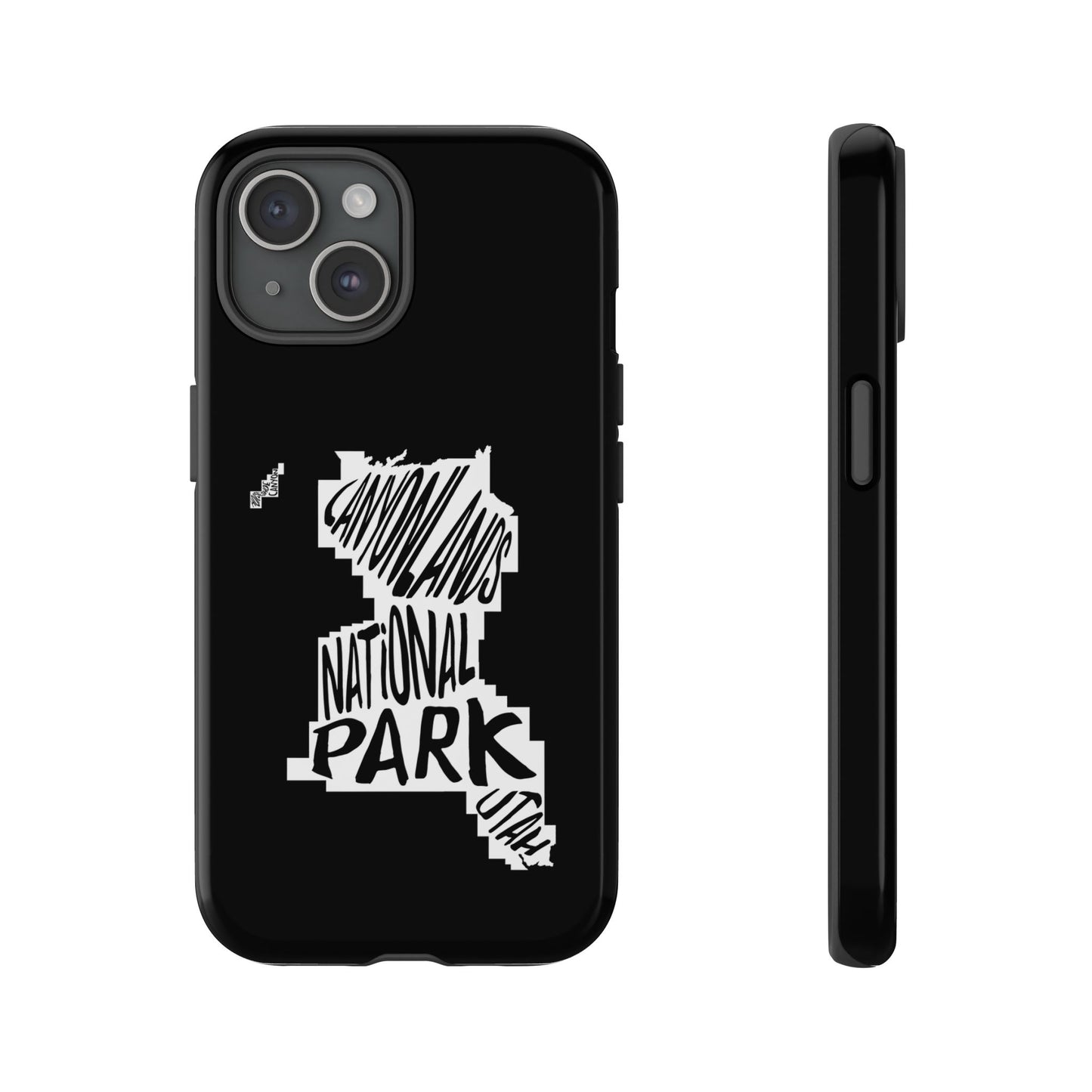 Canyonlands National Park Phone Case - Map Design
