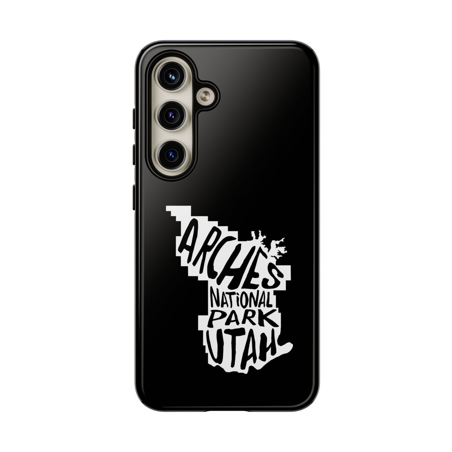 Arches National Park iPhone Case - Map Design