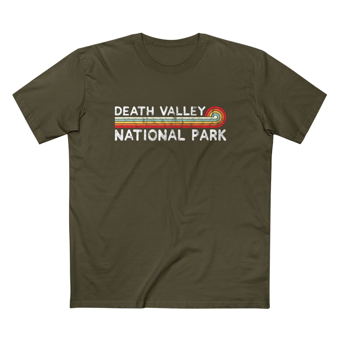 Death Valley National Park T-Shirt - Vintage Stretched Sunrise