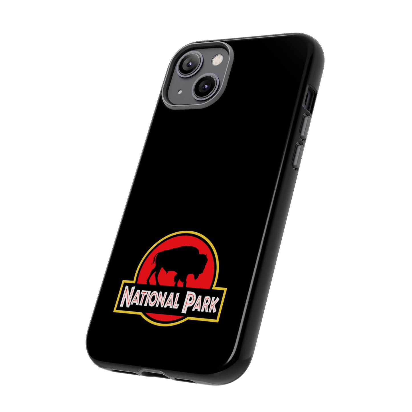 Bison National Park Phone Case - Parody Logo