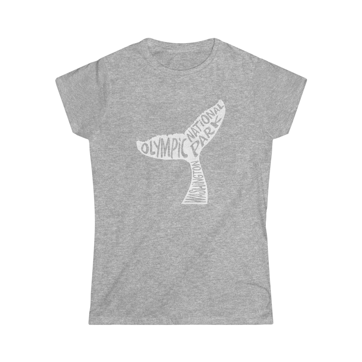 Olympic National Park Women's T-Shirt - Whale Tail