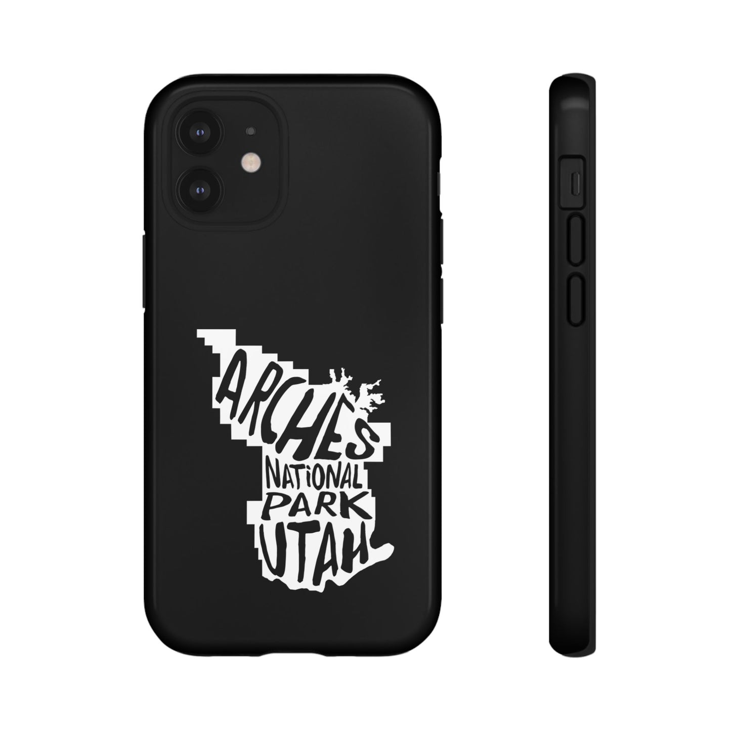 Arches National Park iPhone Case - Map Design