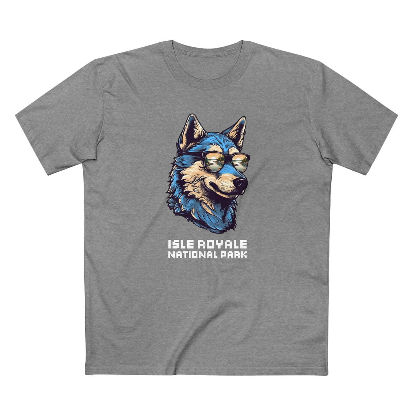 Isle Royale National Park T-Shirt - Smooth Wolf