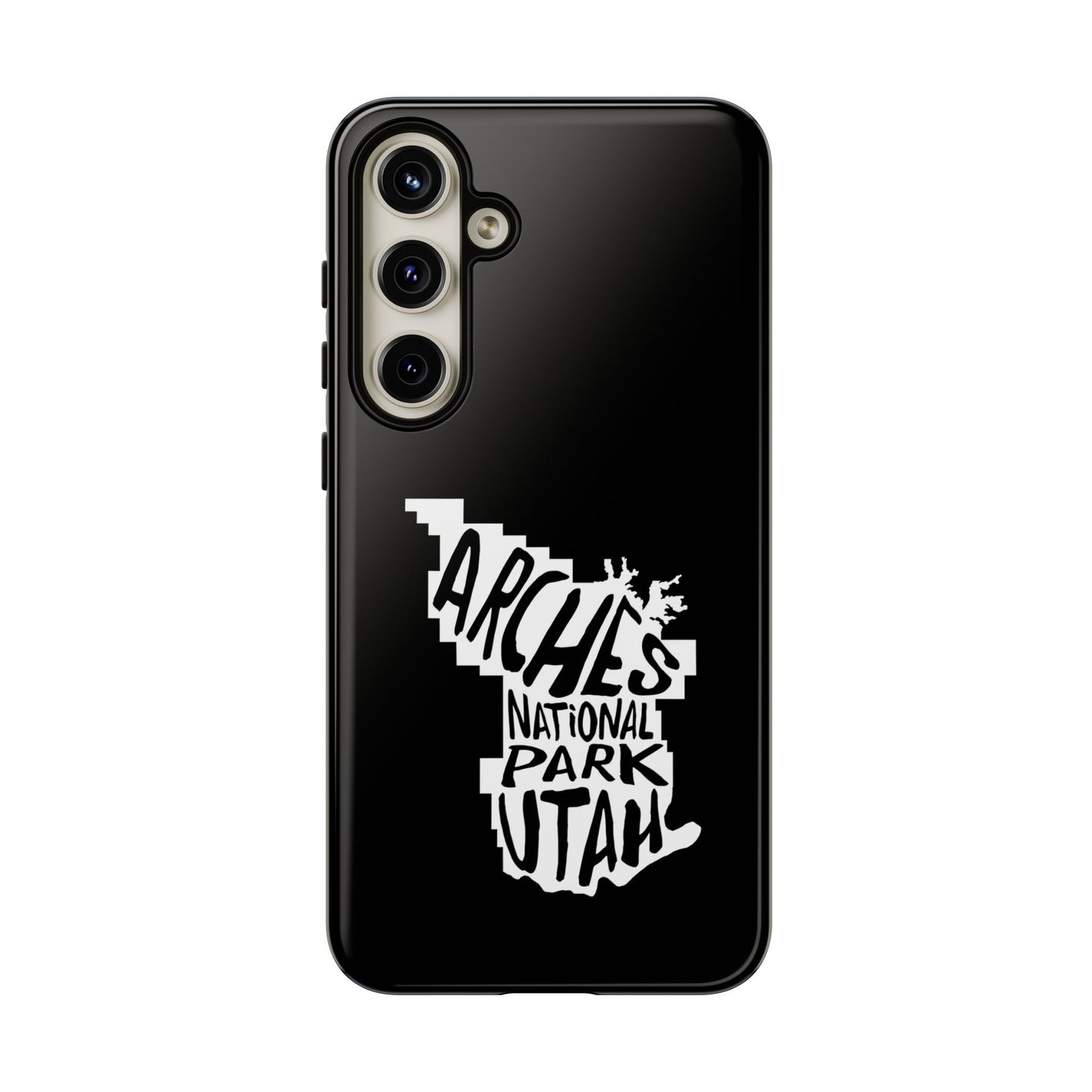 Arches National Park iPhone Case - Map Design