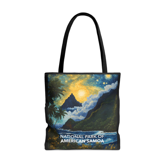 National Park of American Samoa Tote Bag - The Starry Night