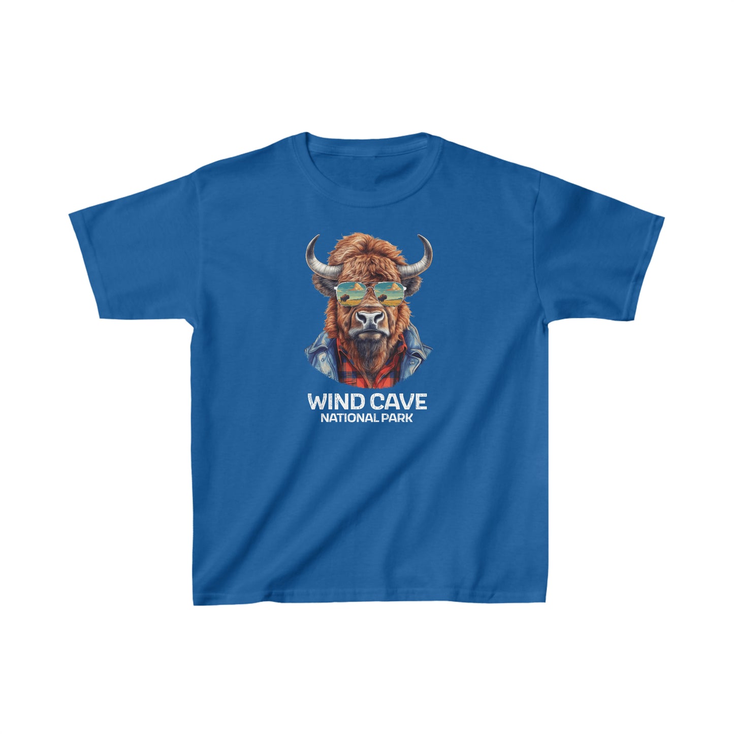 Wind Cave National Park Child T-Shirt - Cool Bison